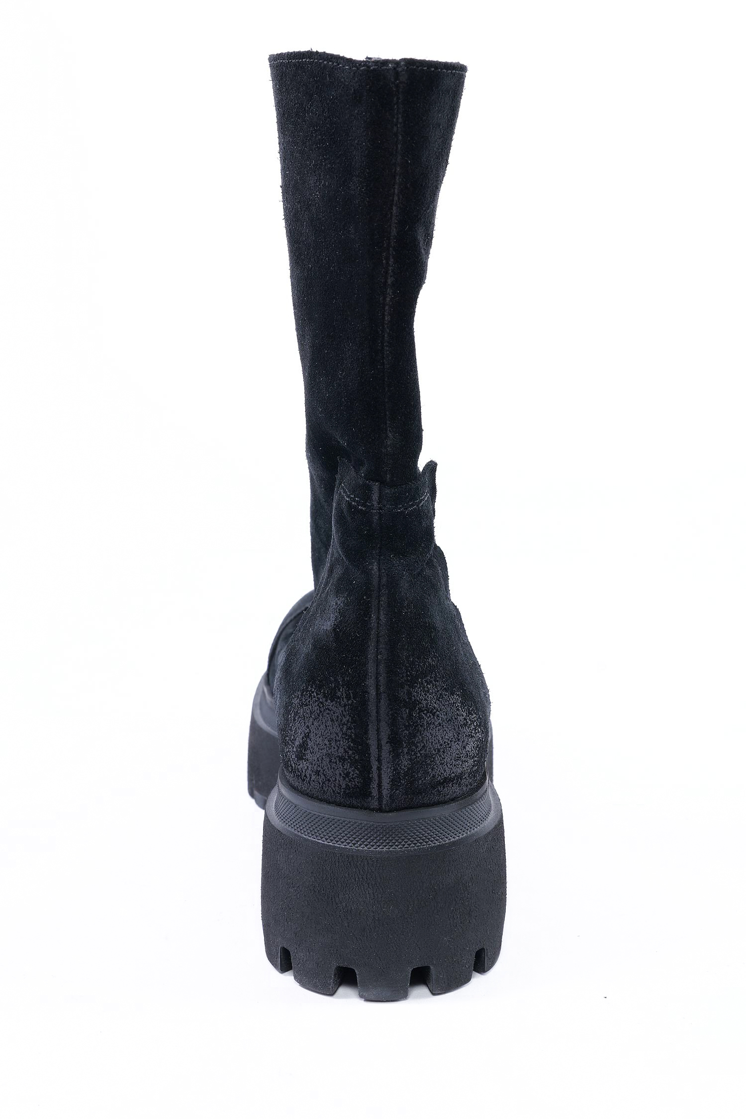 Suede boots - black - 6061