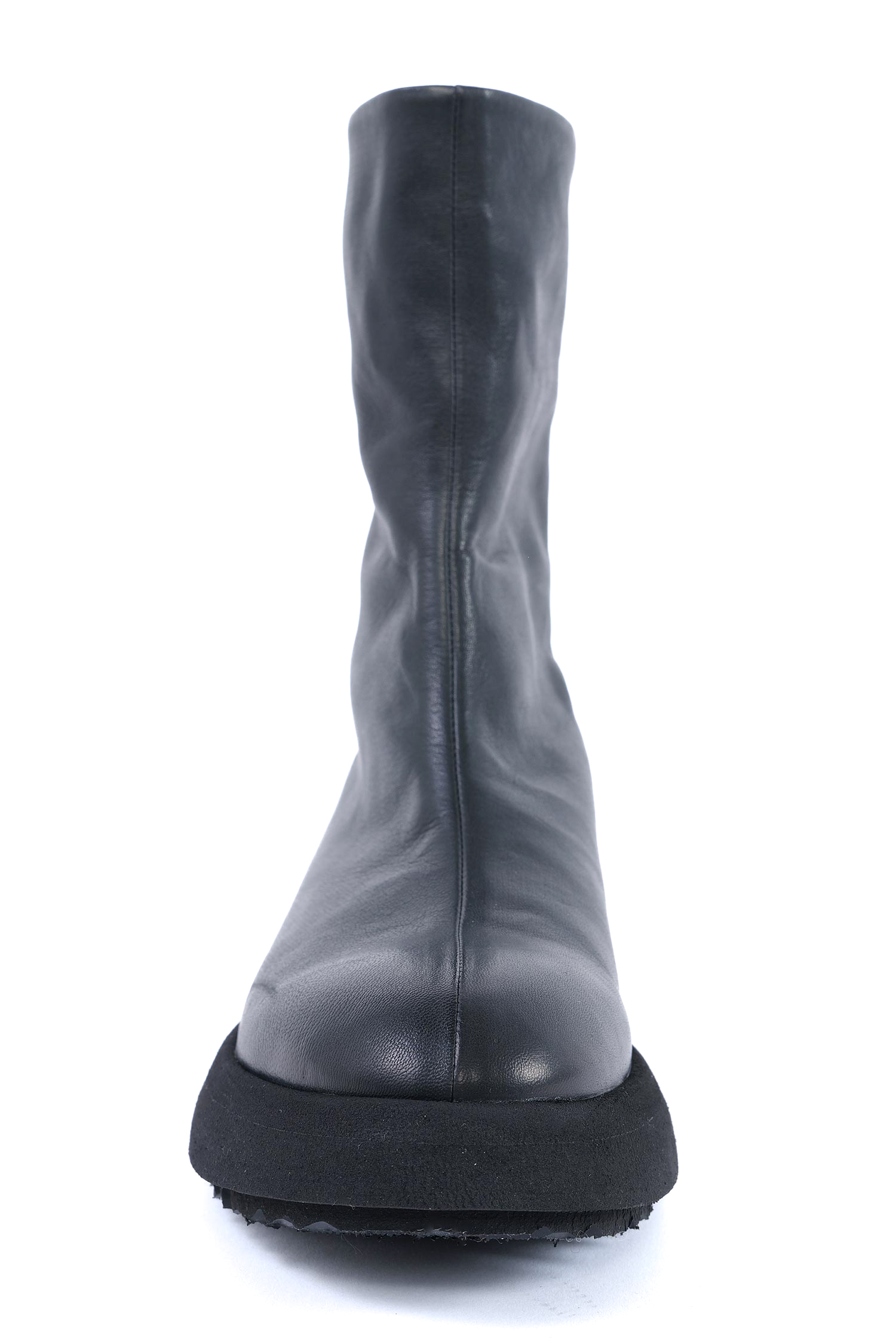 Plateau Lederstiefel - Schwarz - Milestone