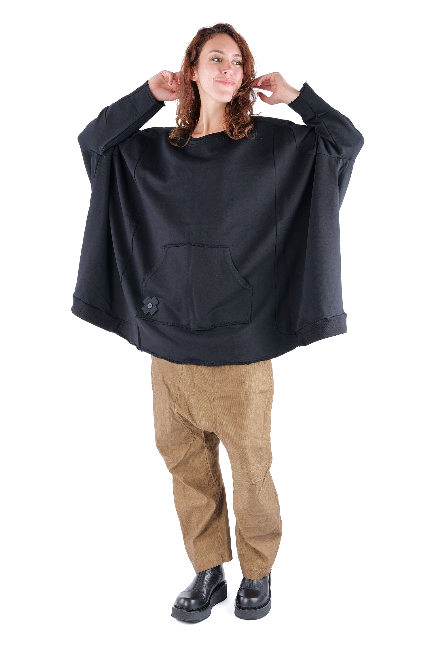 Sweatpullover - Schwarz - 2053
