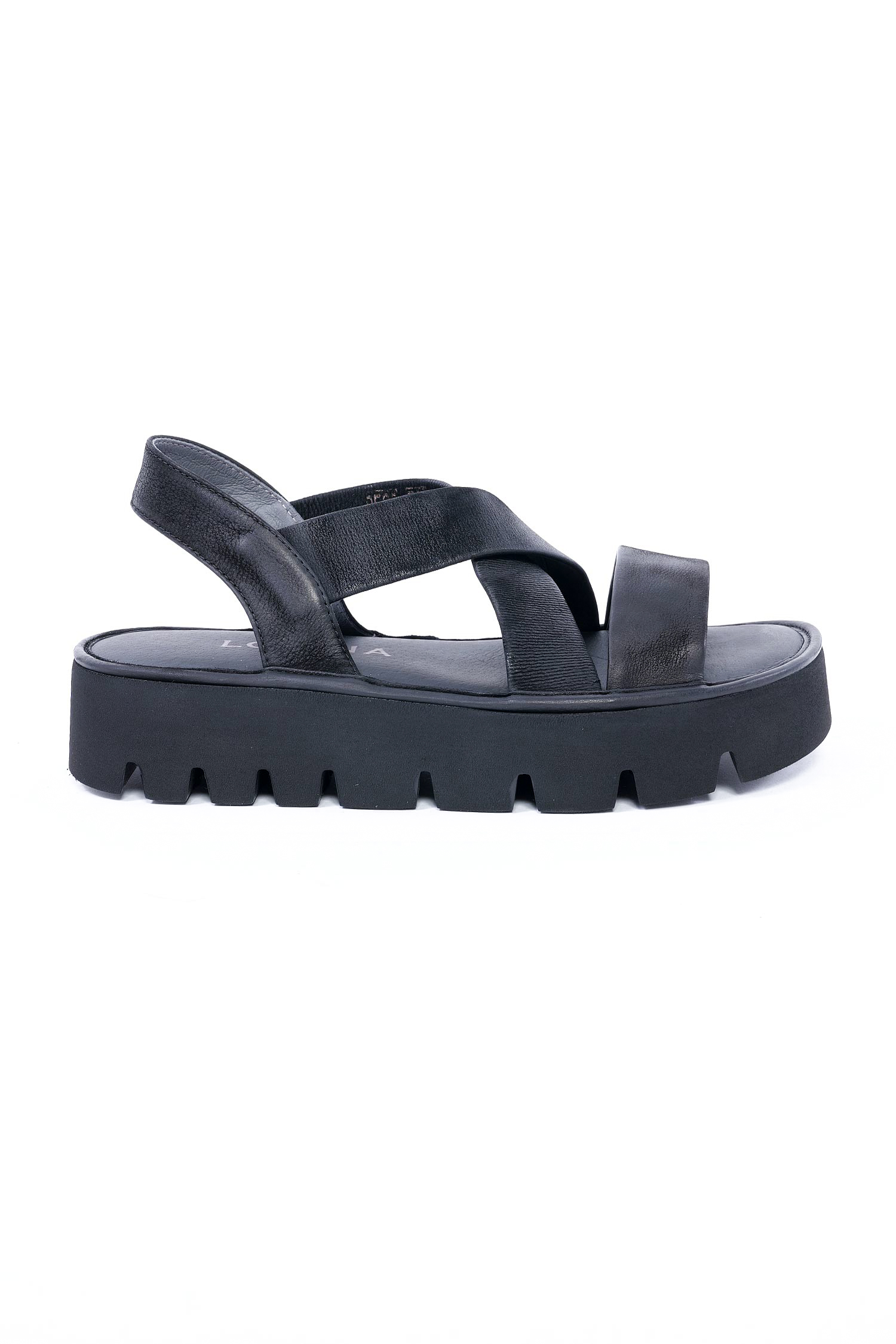 Plateau Sandalen - Schwarz - 9520