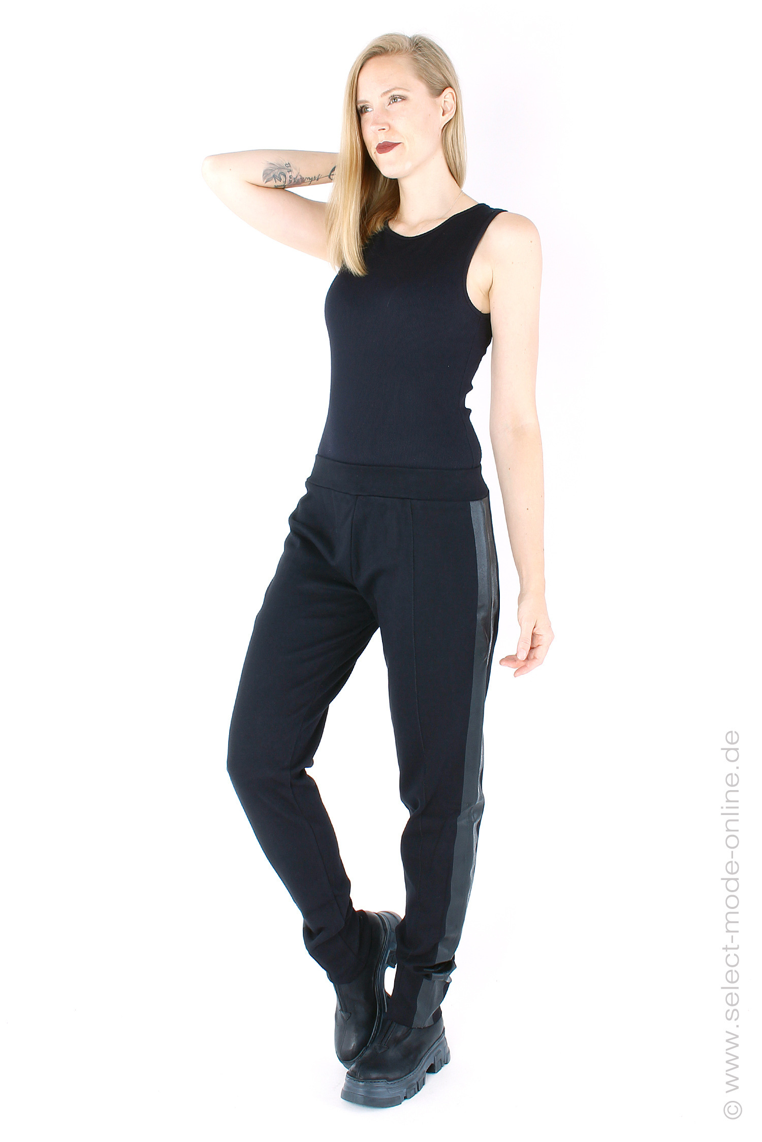 Casual sweat pants - black