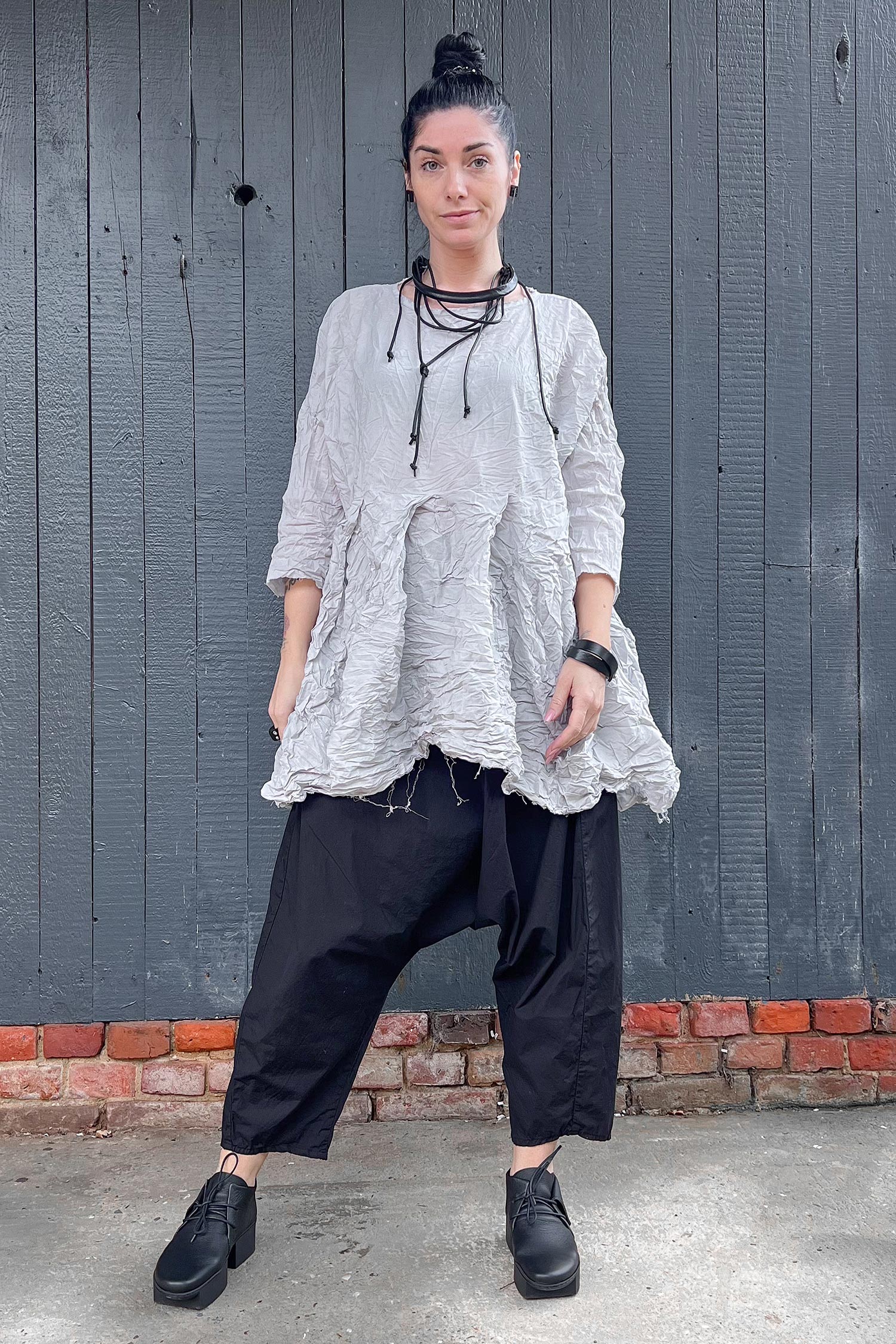 Falten Tunika - Pilz - Slowgold