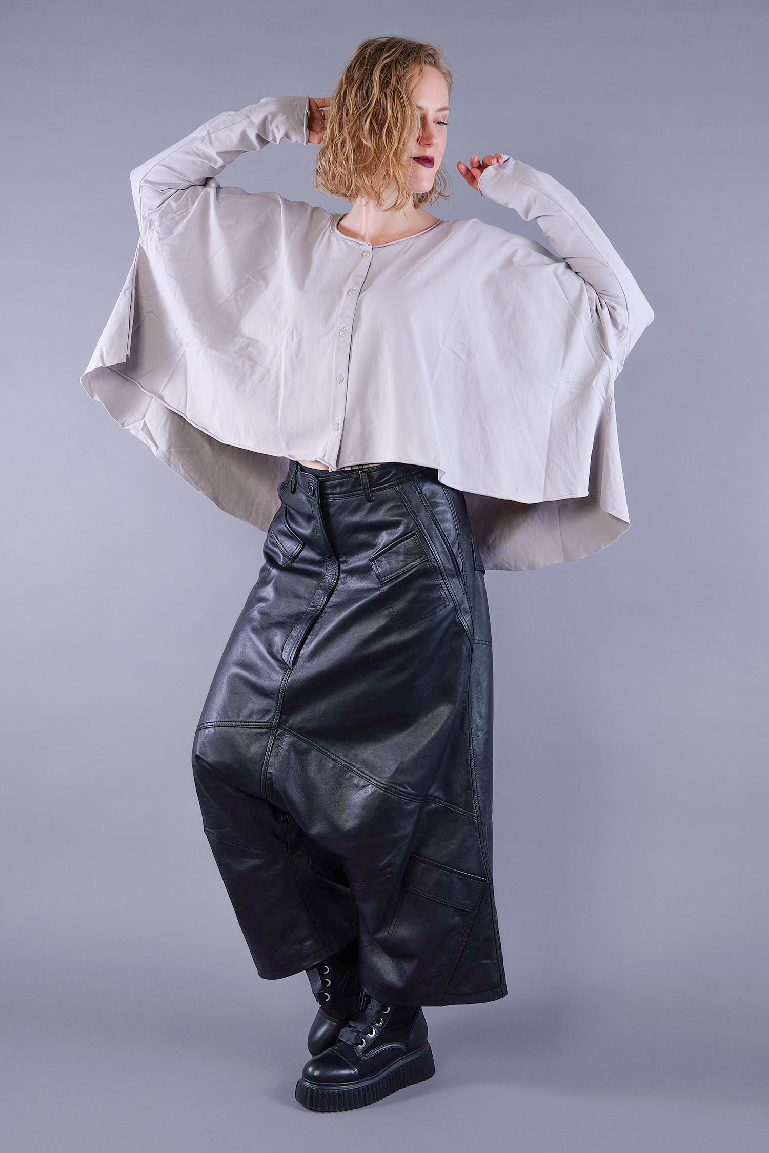 Oversize Jacket - Kiesel - Soulviel