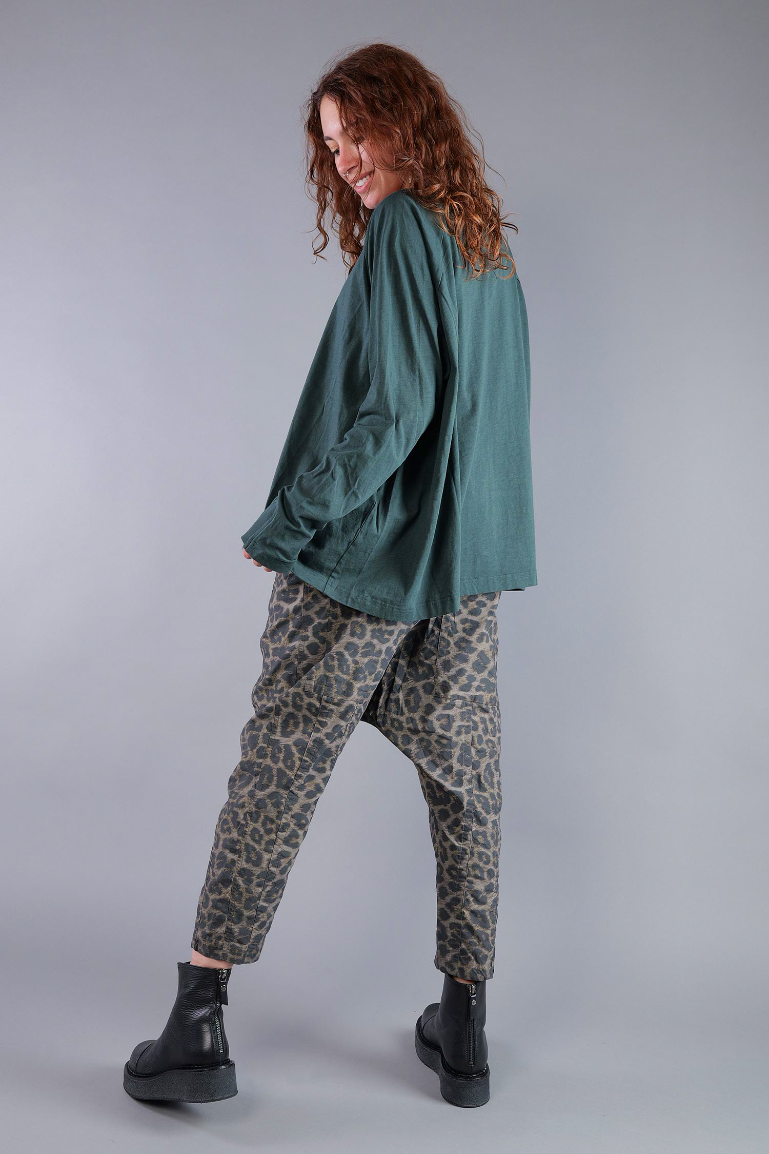 Oversize Pullover - Forest - 2263640513