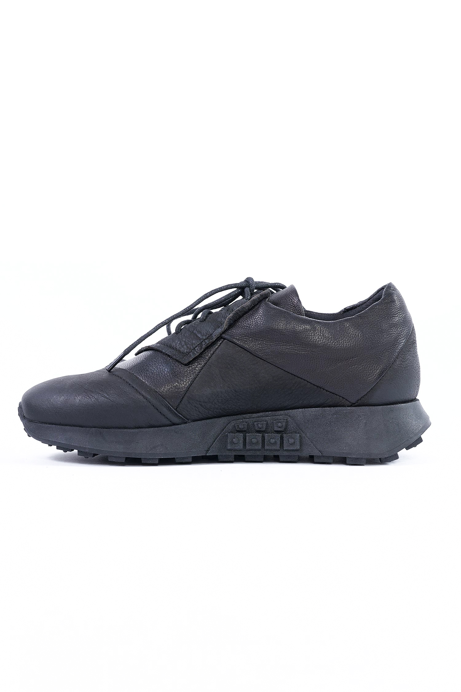 Leder Sneaker - Schwarz - Oliver