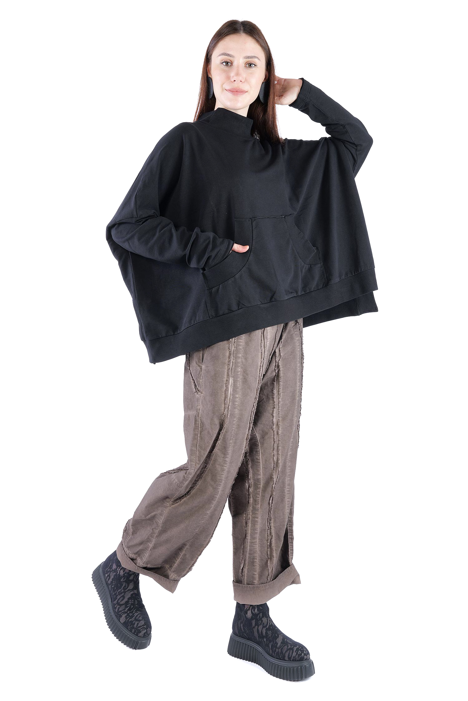 Sweatpullover - Schwarz - 2263250508