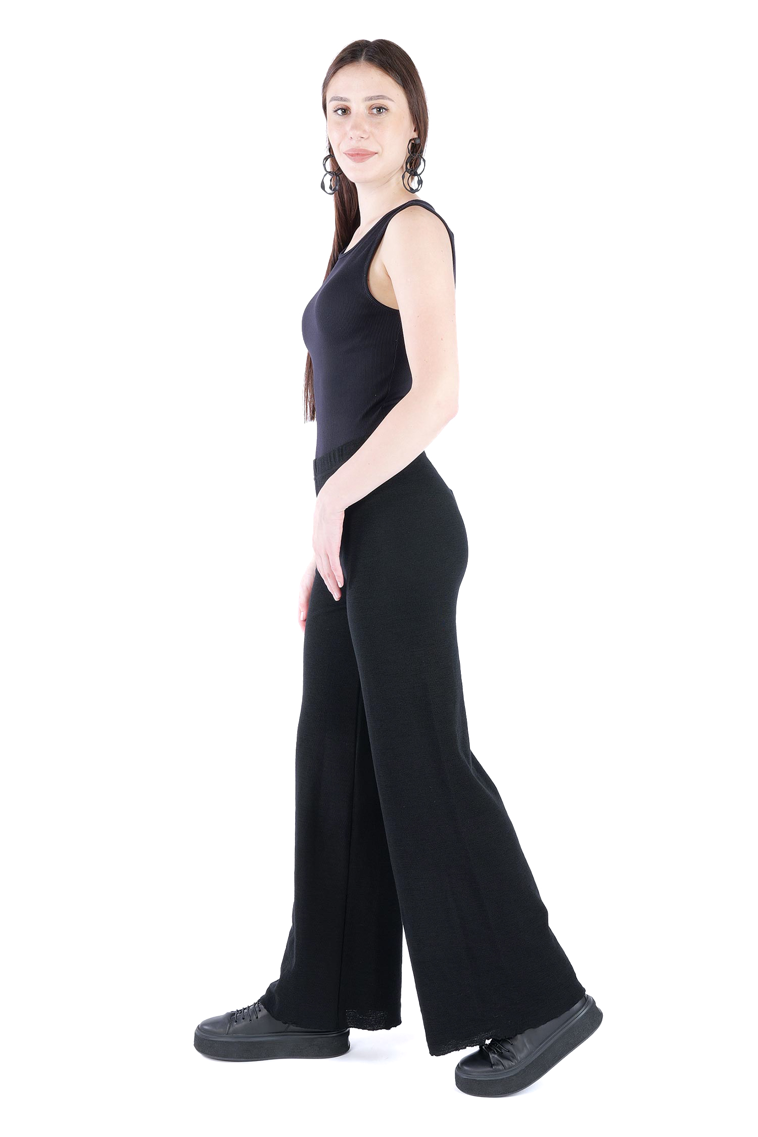 Merinohose - Schwarz - 3010