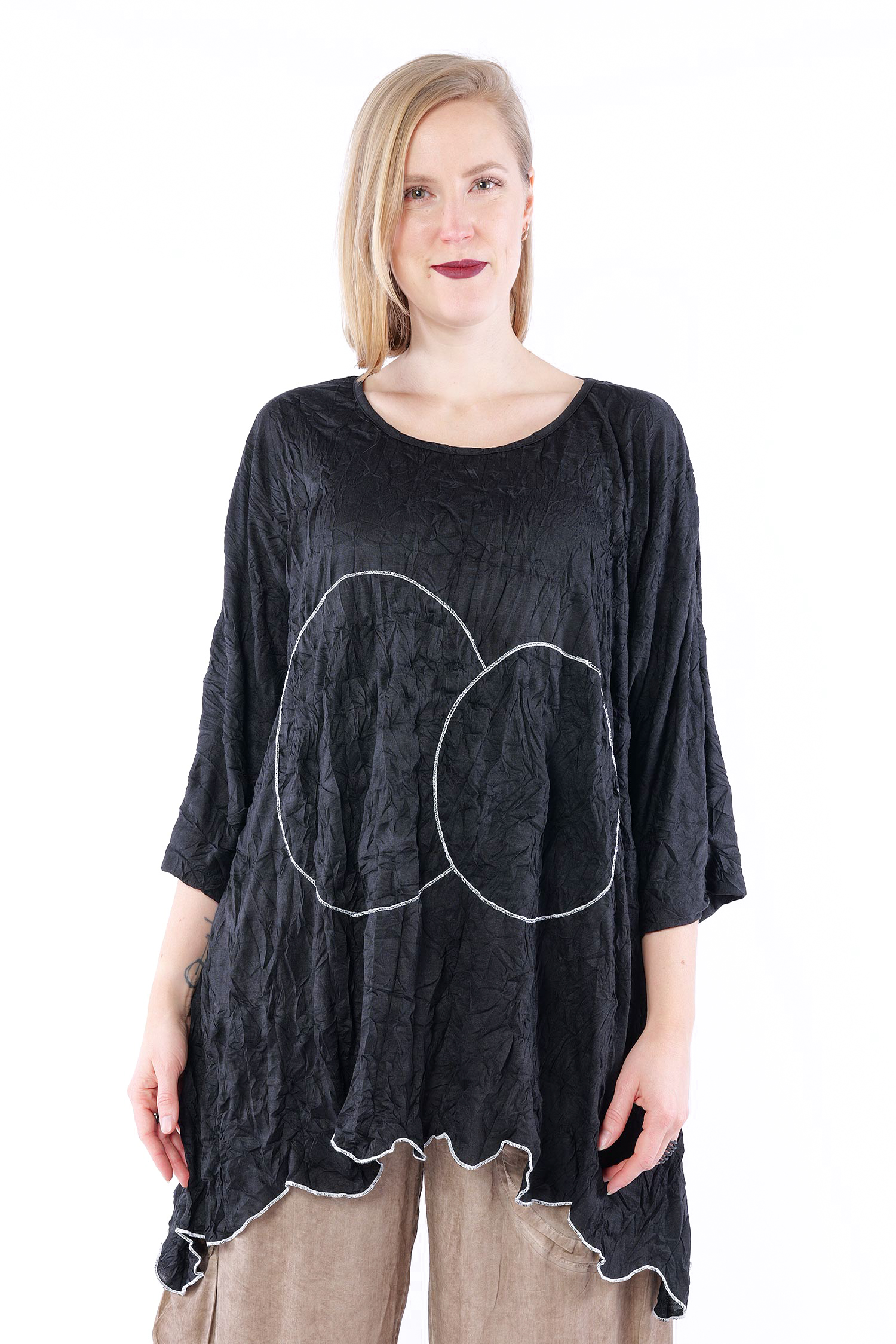 Knitter Tunika - Schwarz - 26116 (2611041116)