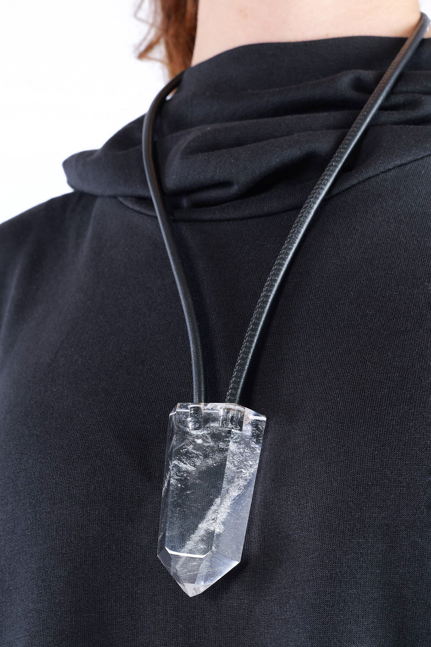 Rock crystal necklace - DG101