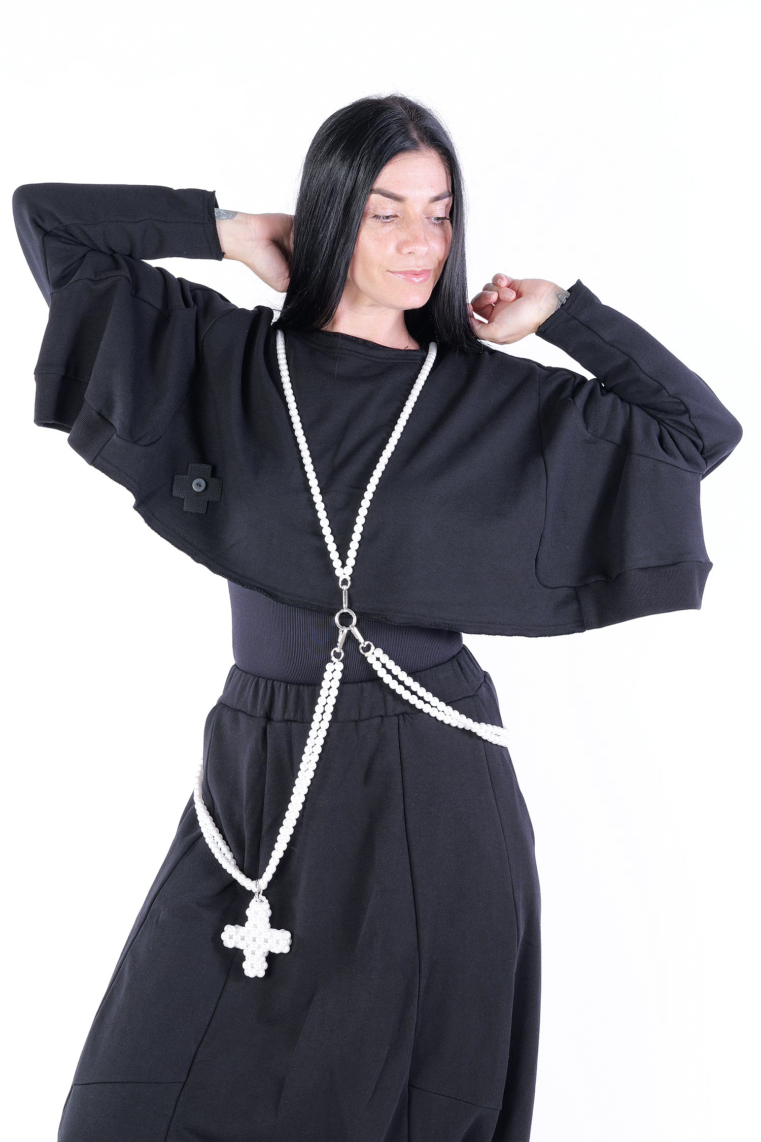 Wandelbare Kette - pearl white - 1566