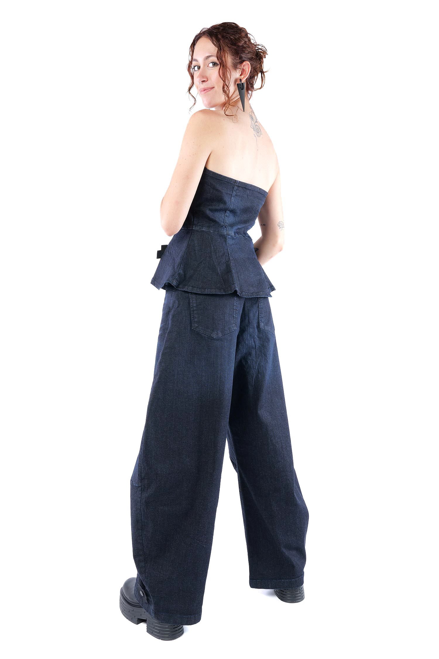 Jeans Korsage - Darkblue - 4037