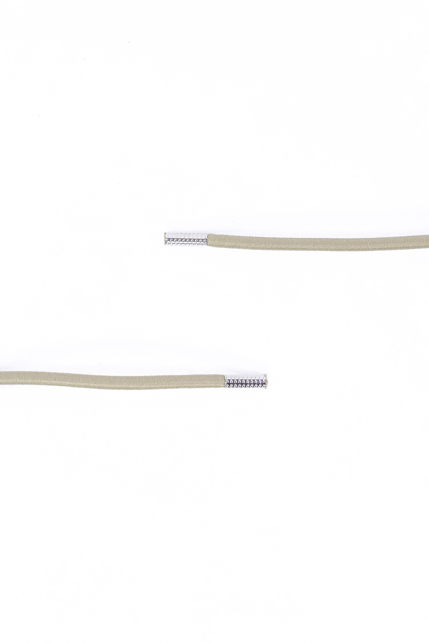 Elastic shoelace - 3mm - Olive
