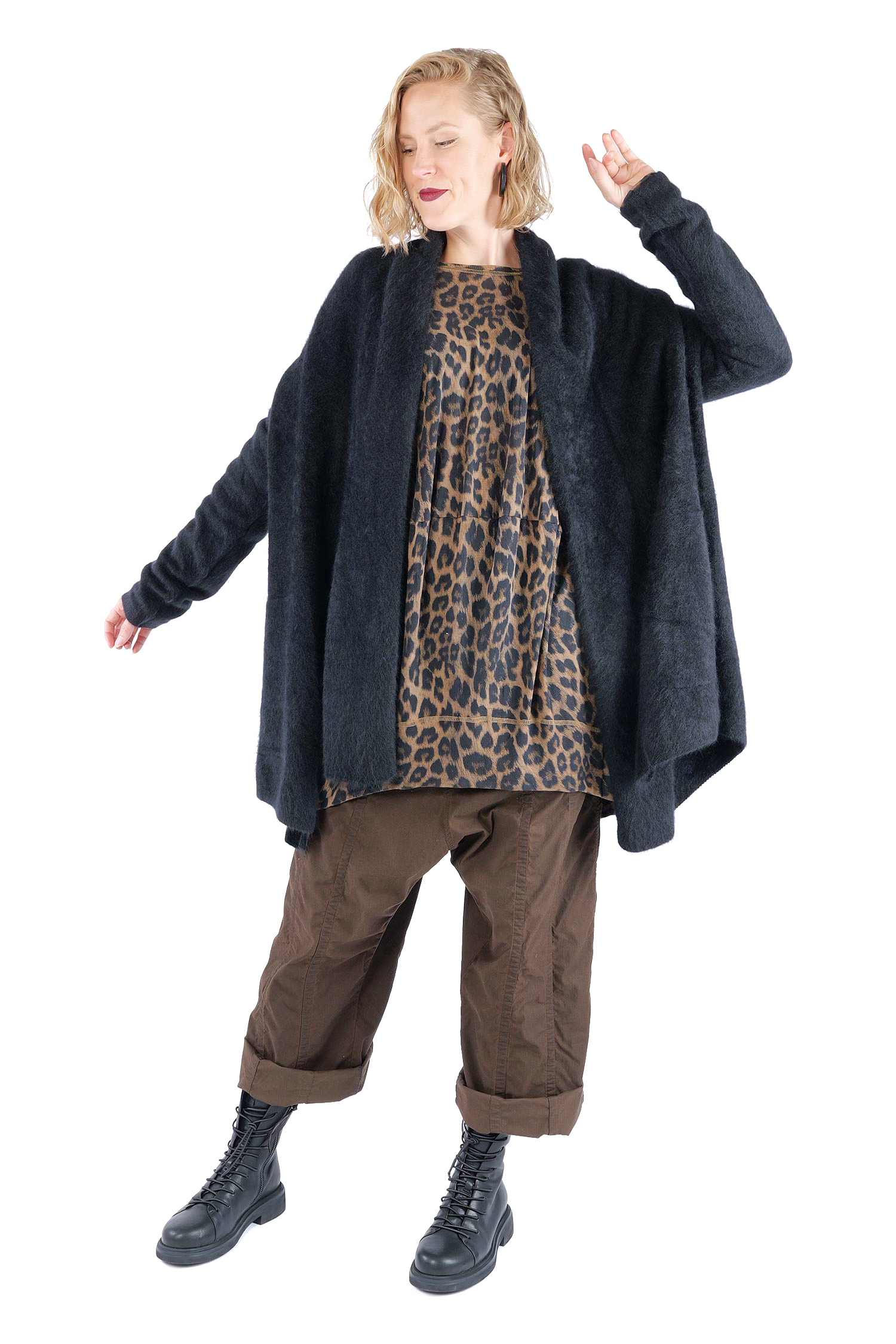 Waschbär Jacke - Schwarz - 2261417108