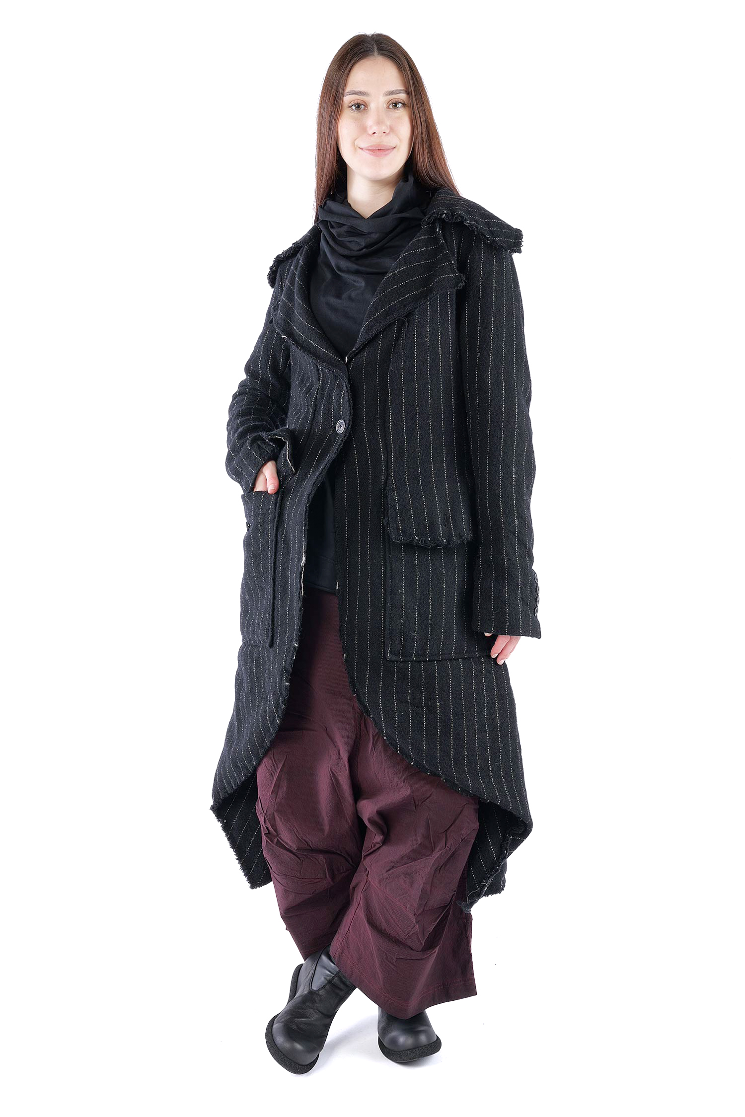 Woll-Gehrock - Black stripe - 2261151204