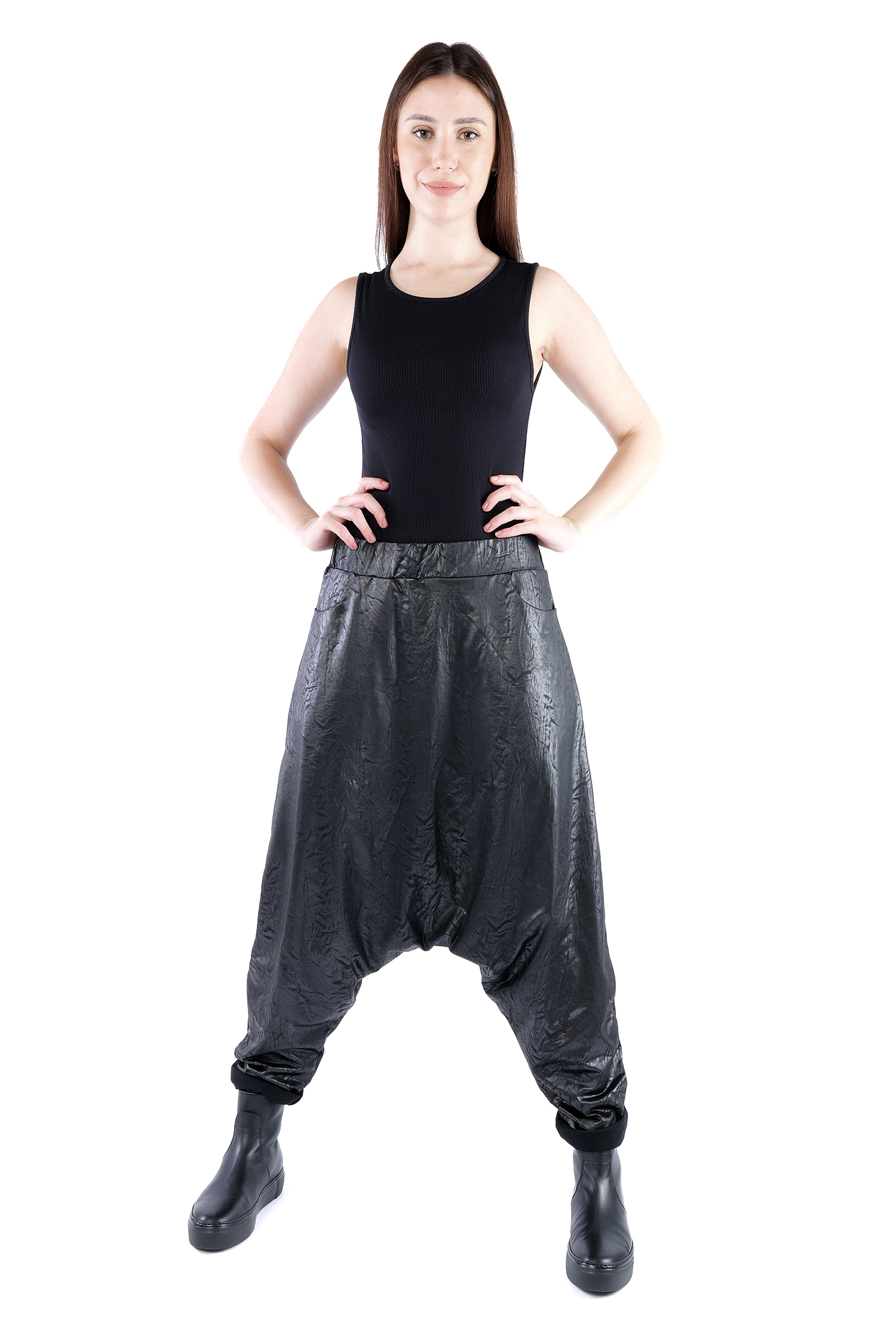 Beschichtete Hose - Black coated - Blisson