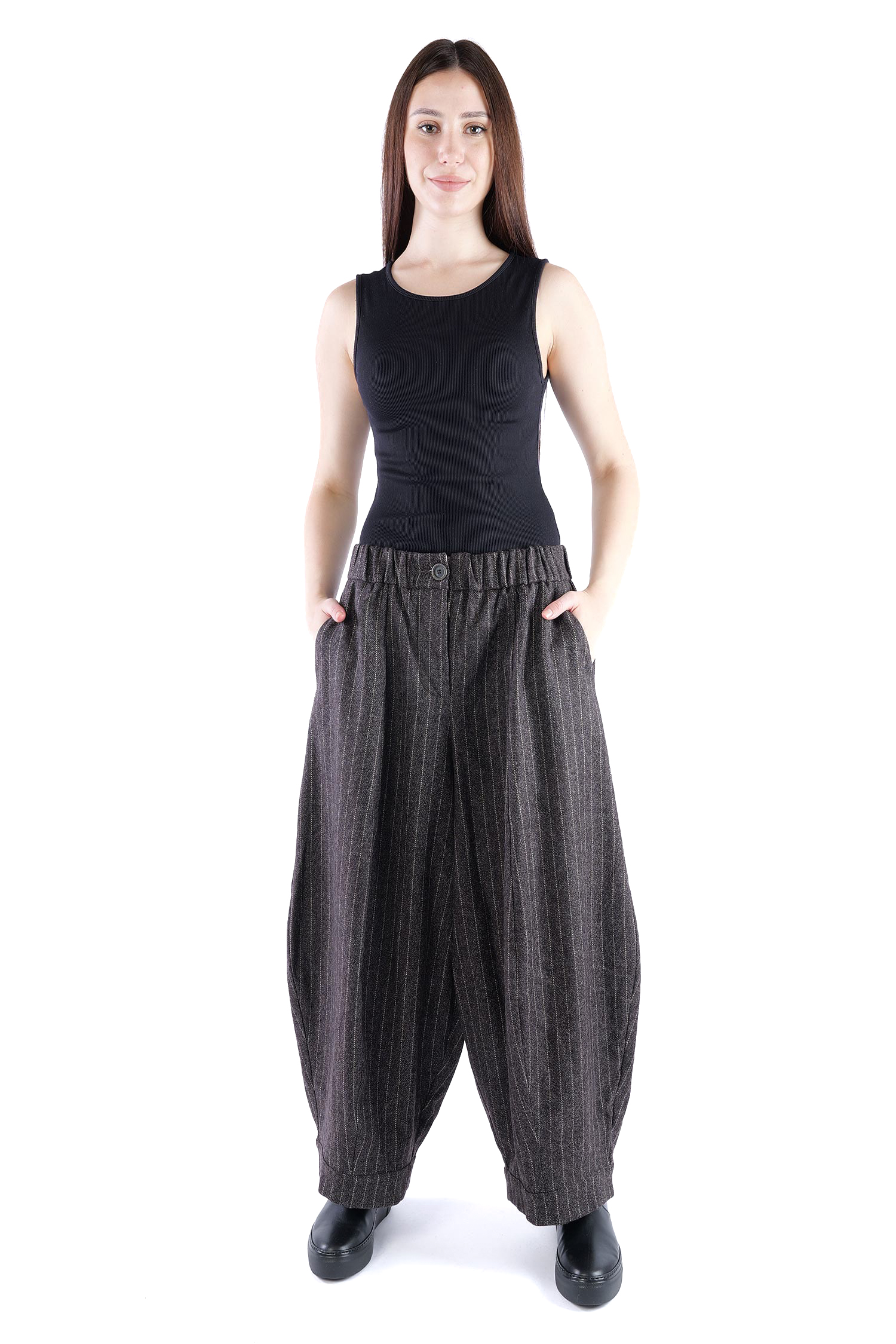 Tulpige Hose - Truffle striped - Nasiper