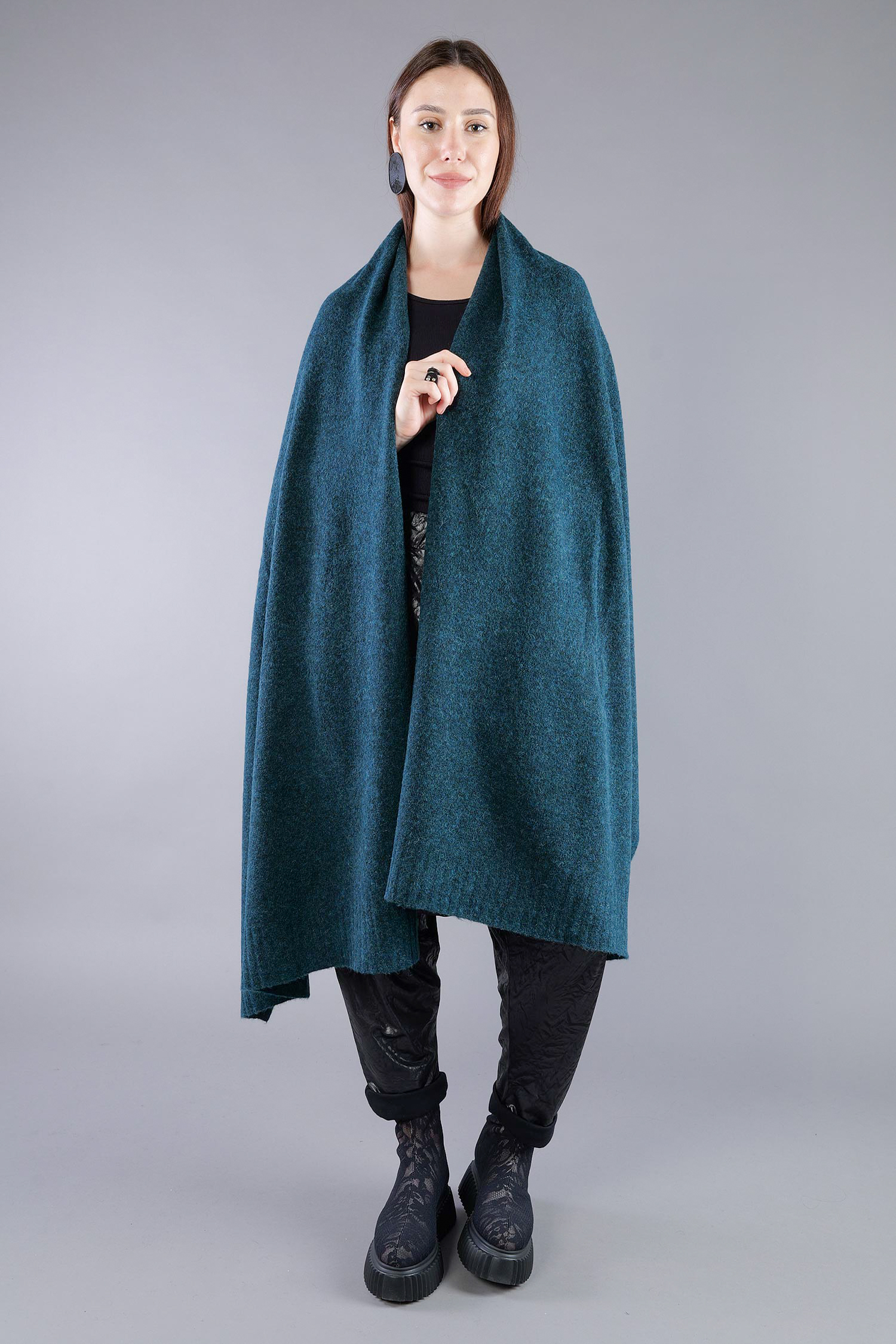 Strickschal - Forest melange - 2263317705