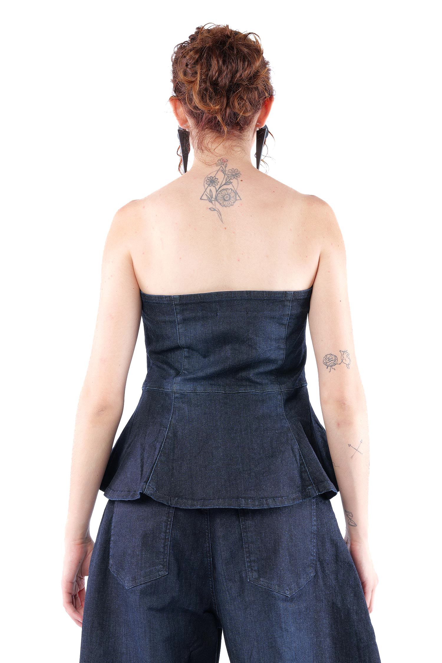 Jeans Korsage - Darkblue - 4037