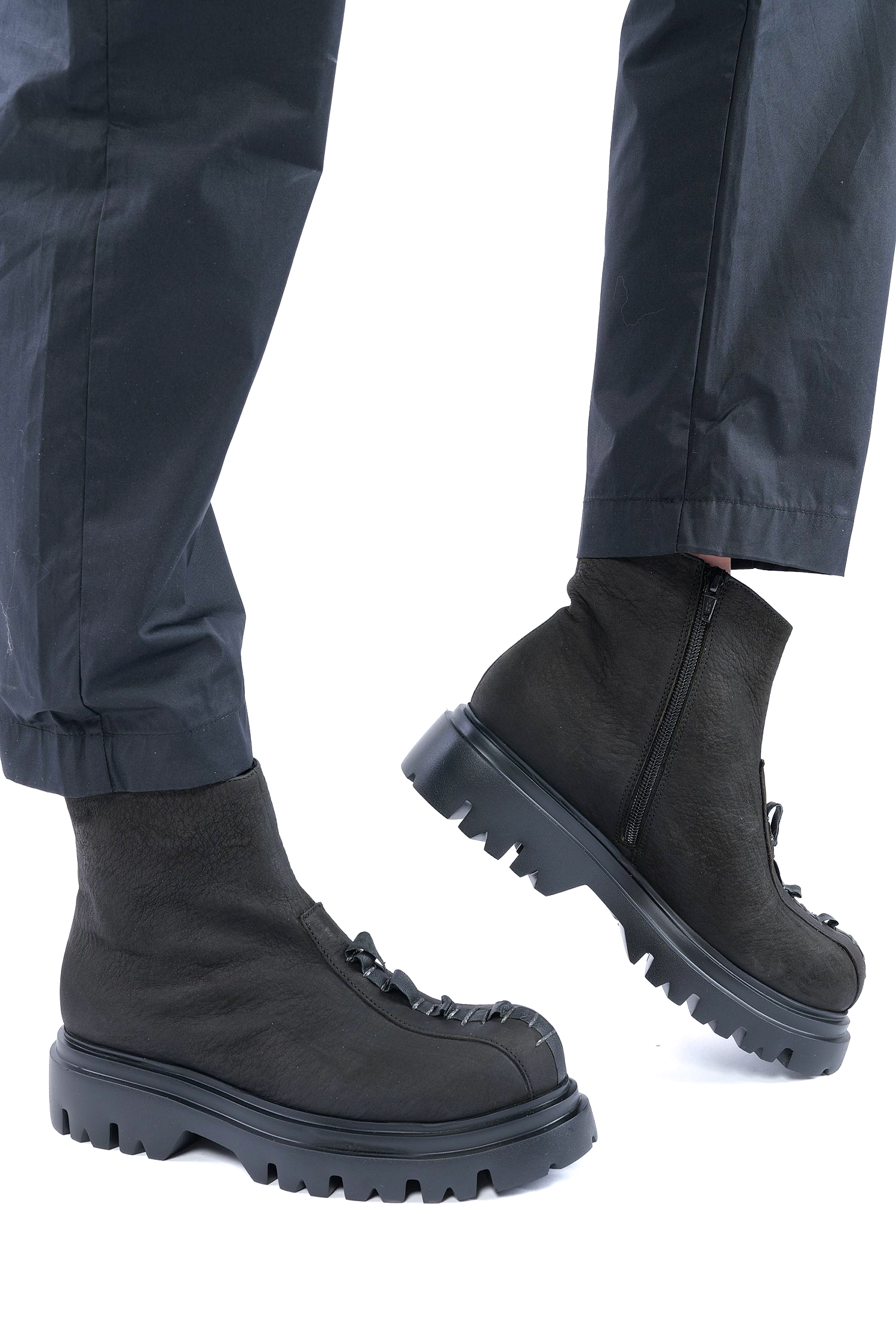 Leather boots - black - Rowan
