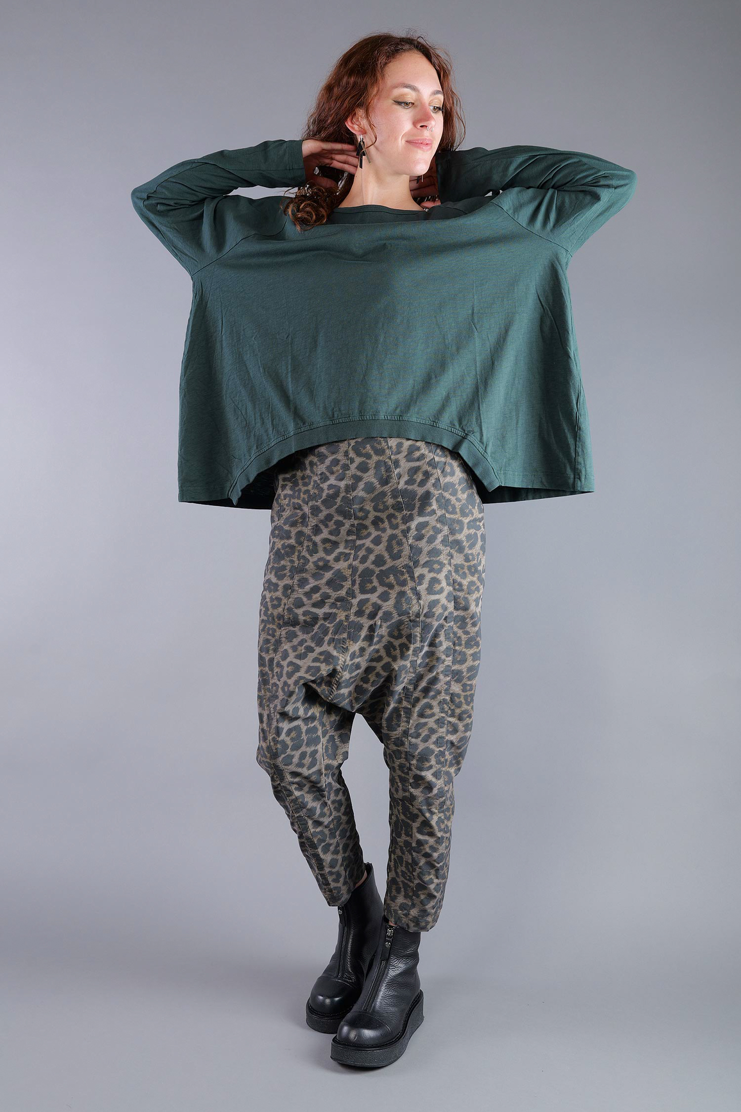 Oversize Pullover - Forest - 2263640513