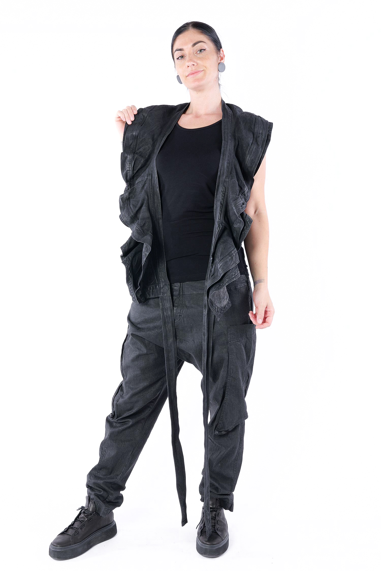 Gerüschter Cacheur - Black gloss - 2251035309