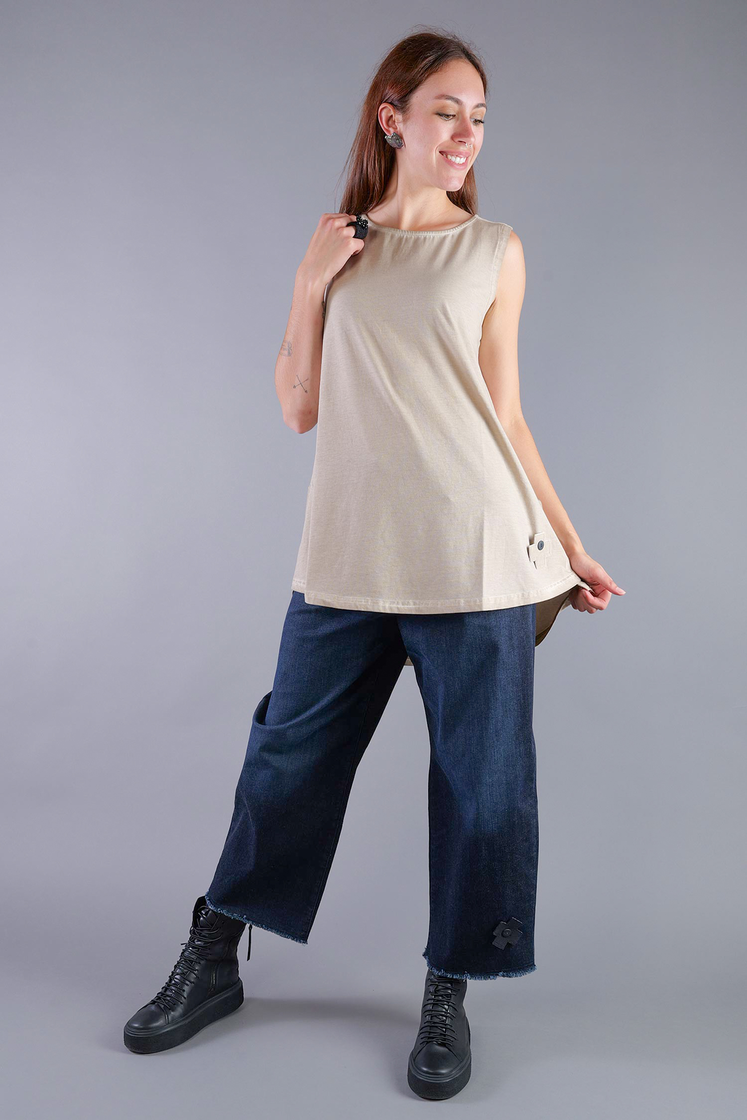 A-Linien Top - Desert - 5001