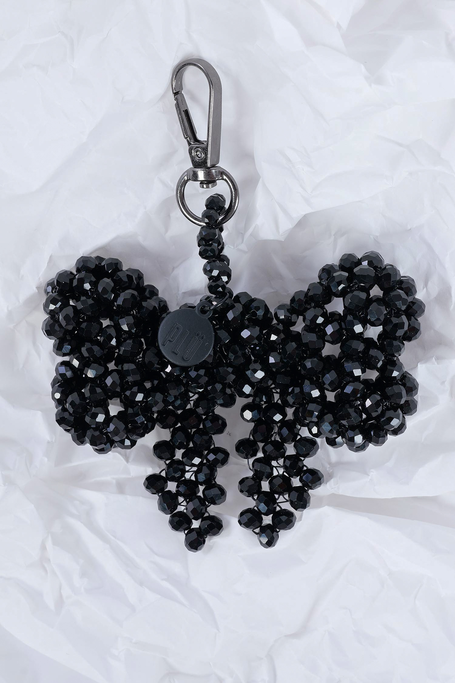 Kleines Schleifen Charm - Schwarz - 1303