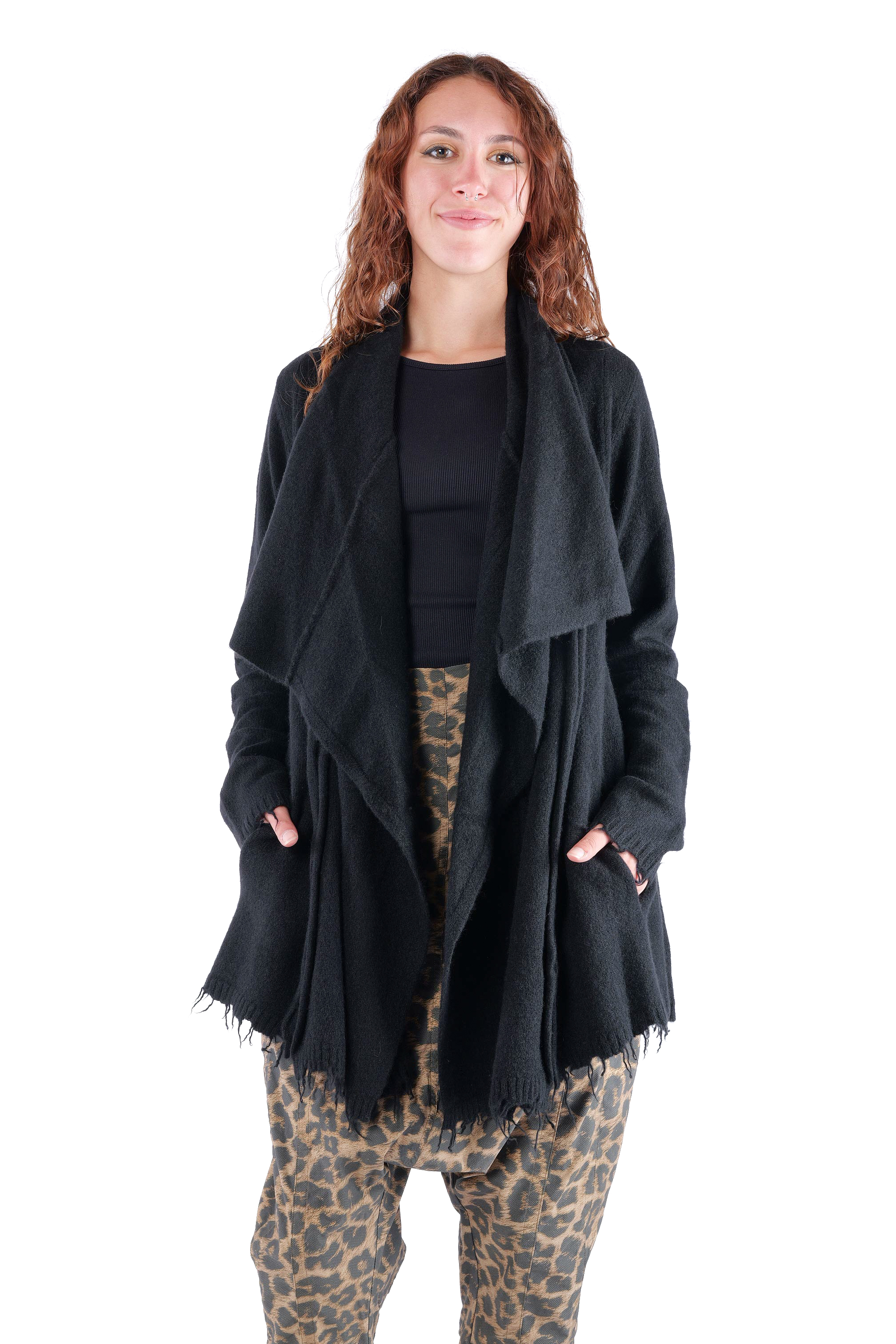 Strickjacke - Schwarz - 2261537105