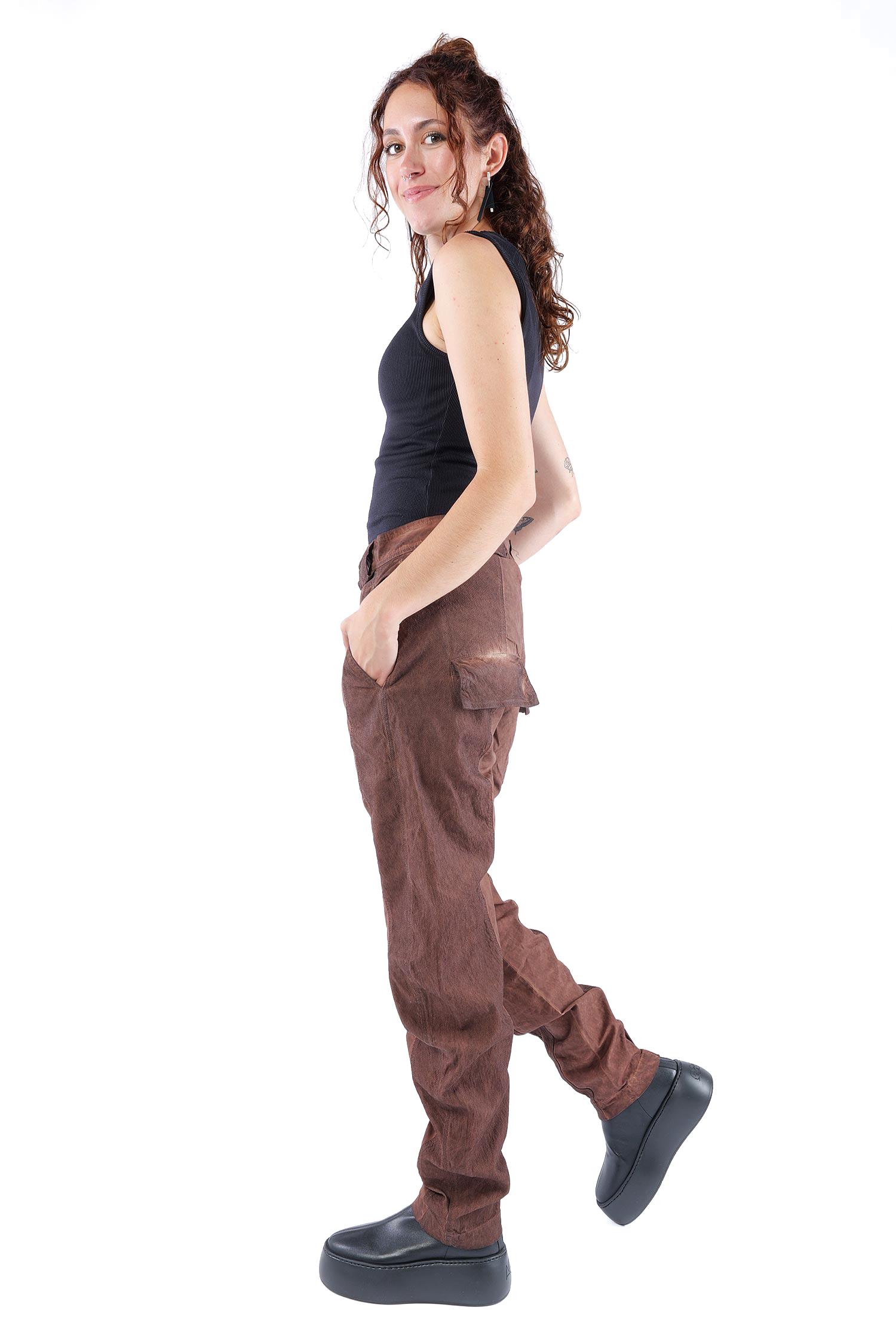 Legere Hose - Henna cloud - 2262260104