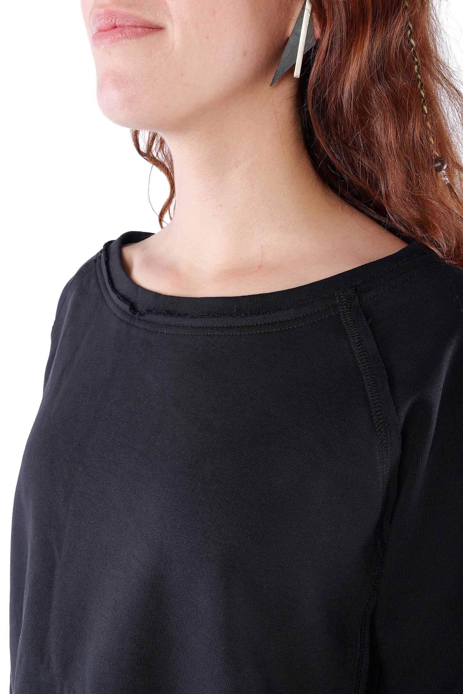Sweat Pullover - Schwarz - 2041