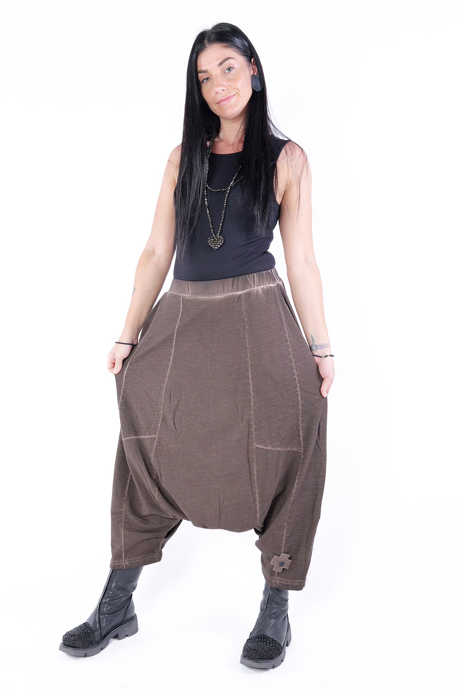 Haremshose - Chocolate - 1087