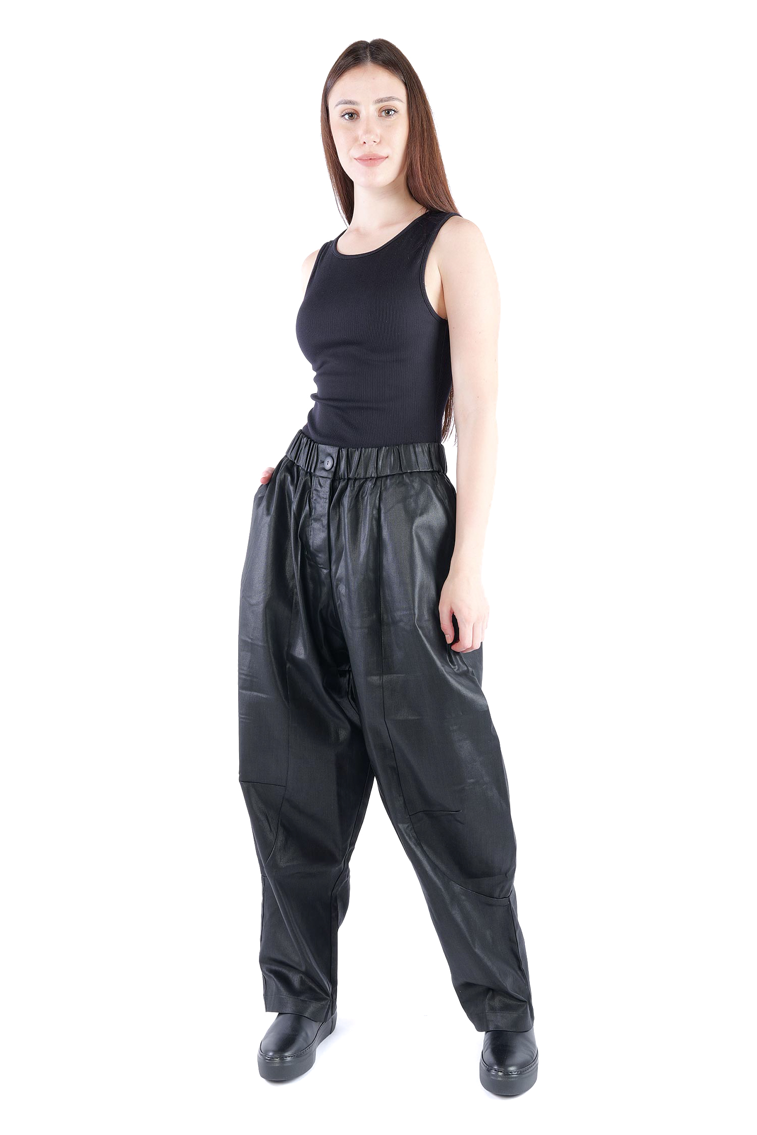 Beschichtete Hose - Black coated - Rundo