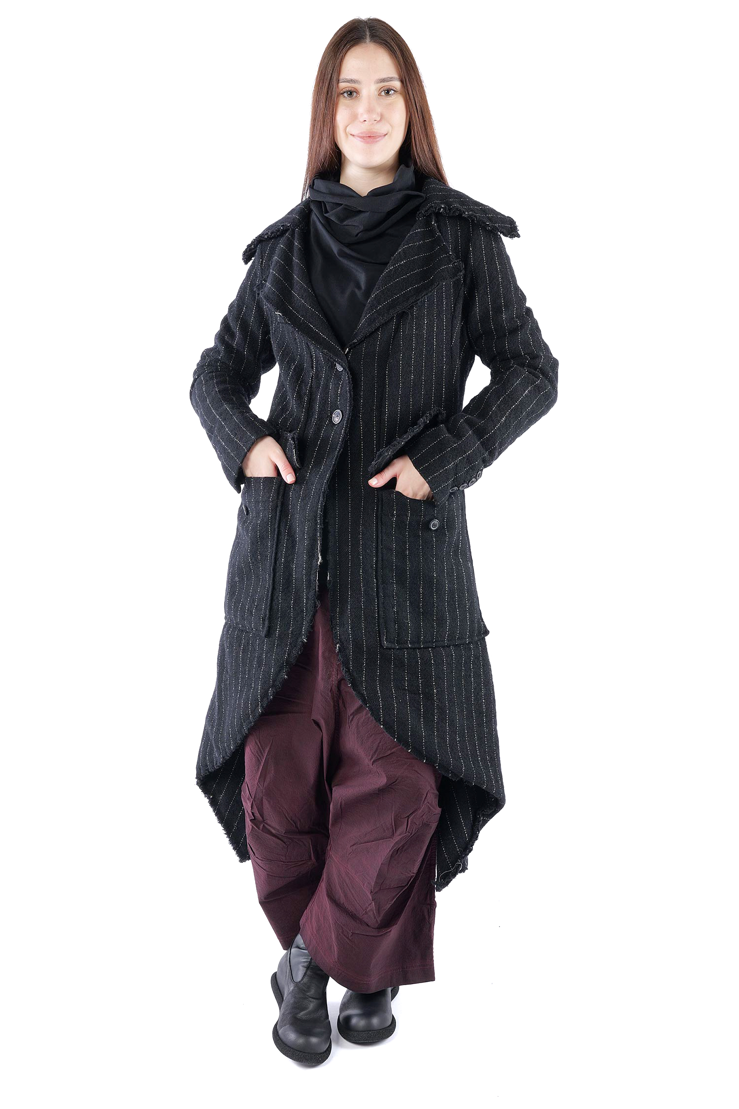 Woll-Gehrock - Black stripe - 2261151204