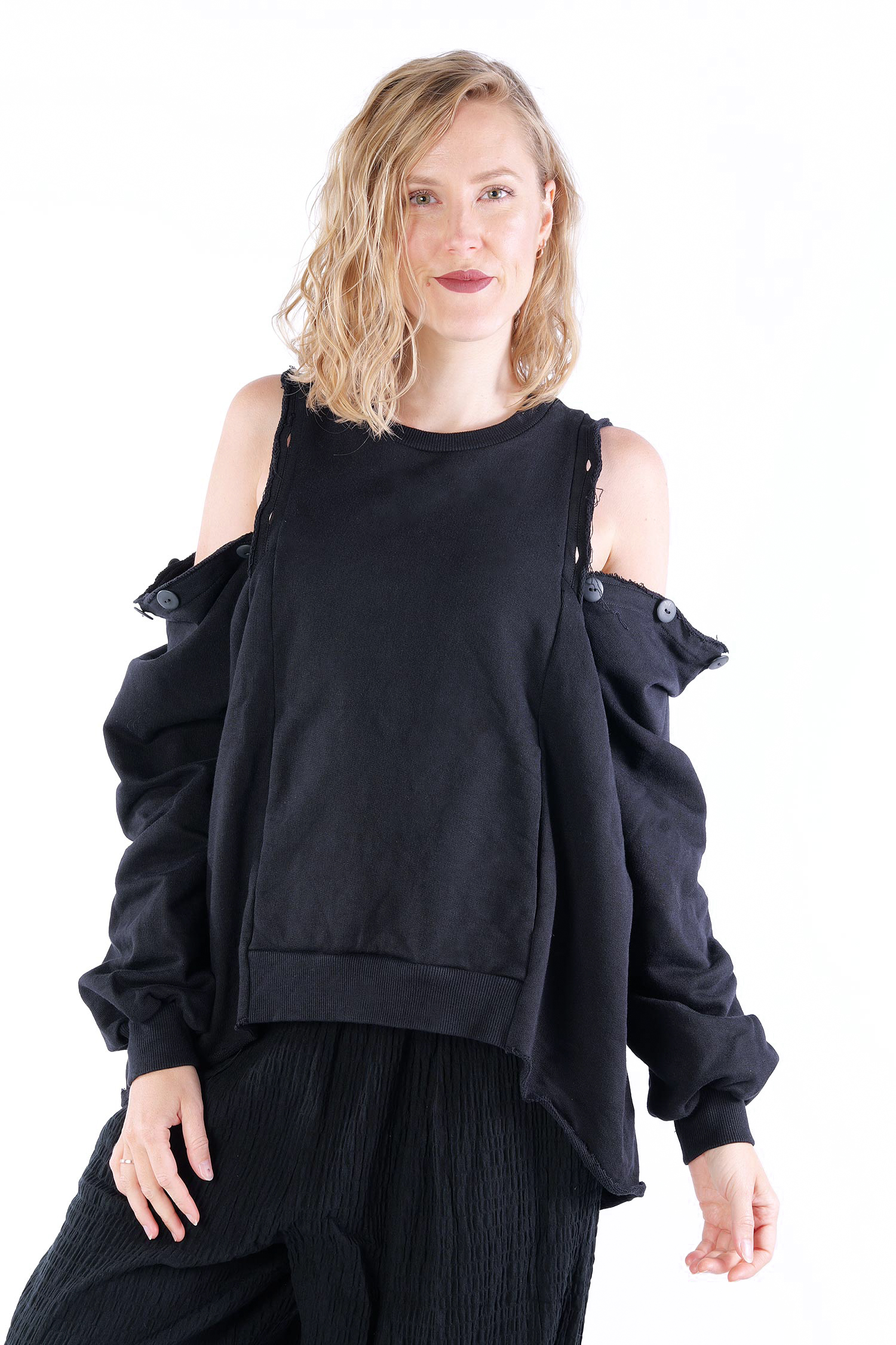 Oversize sweater - black - Arma