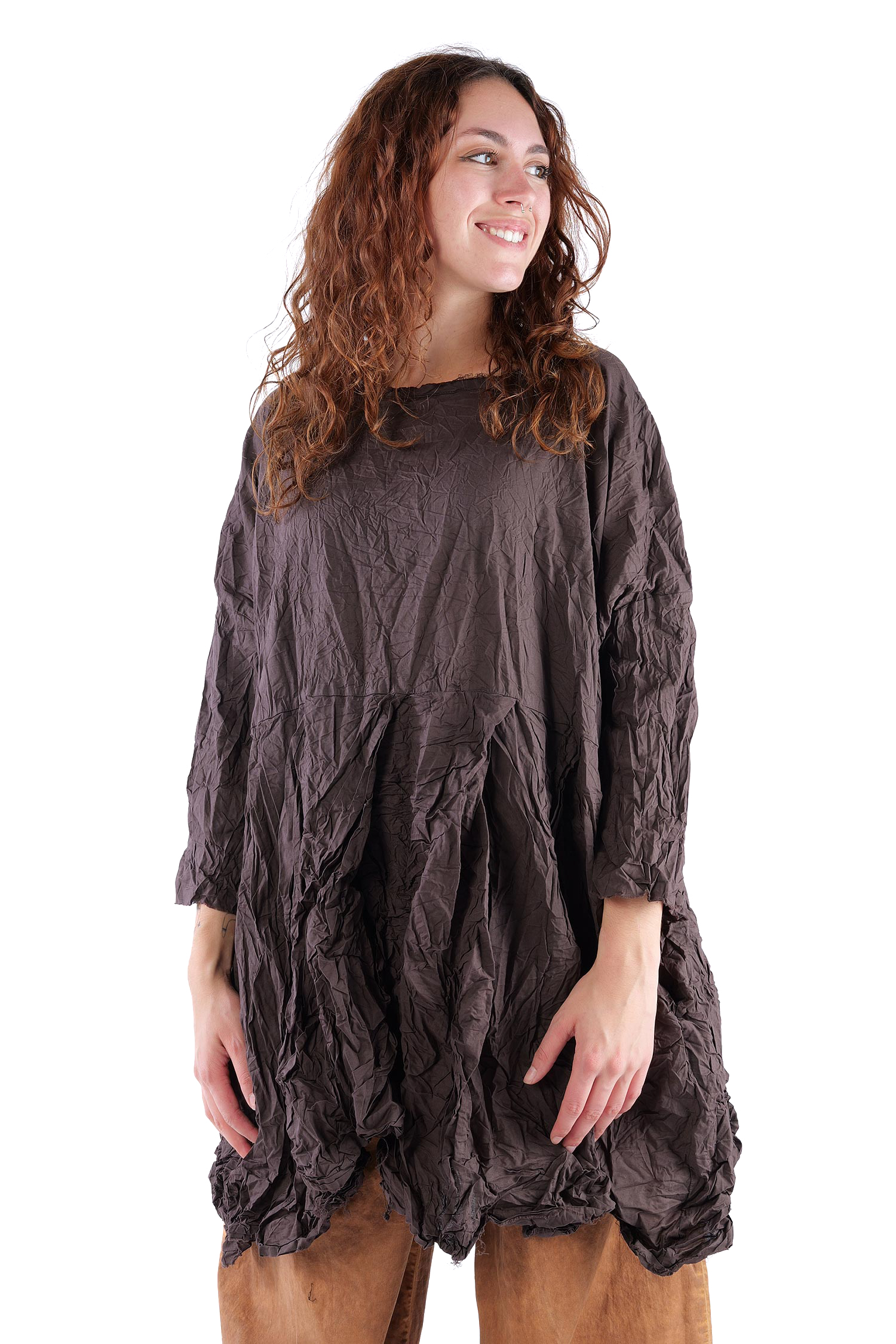 Crinkled tunic - Ritter - Slowgold