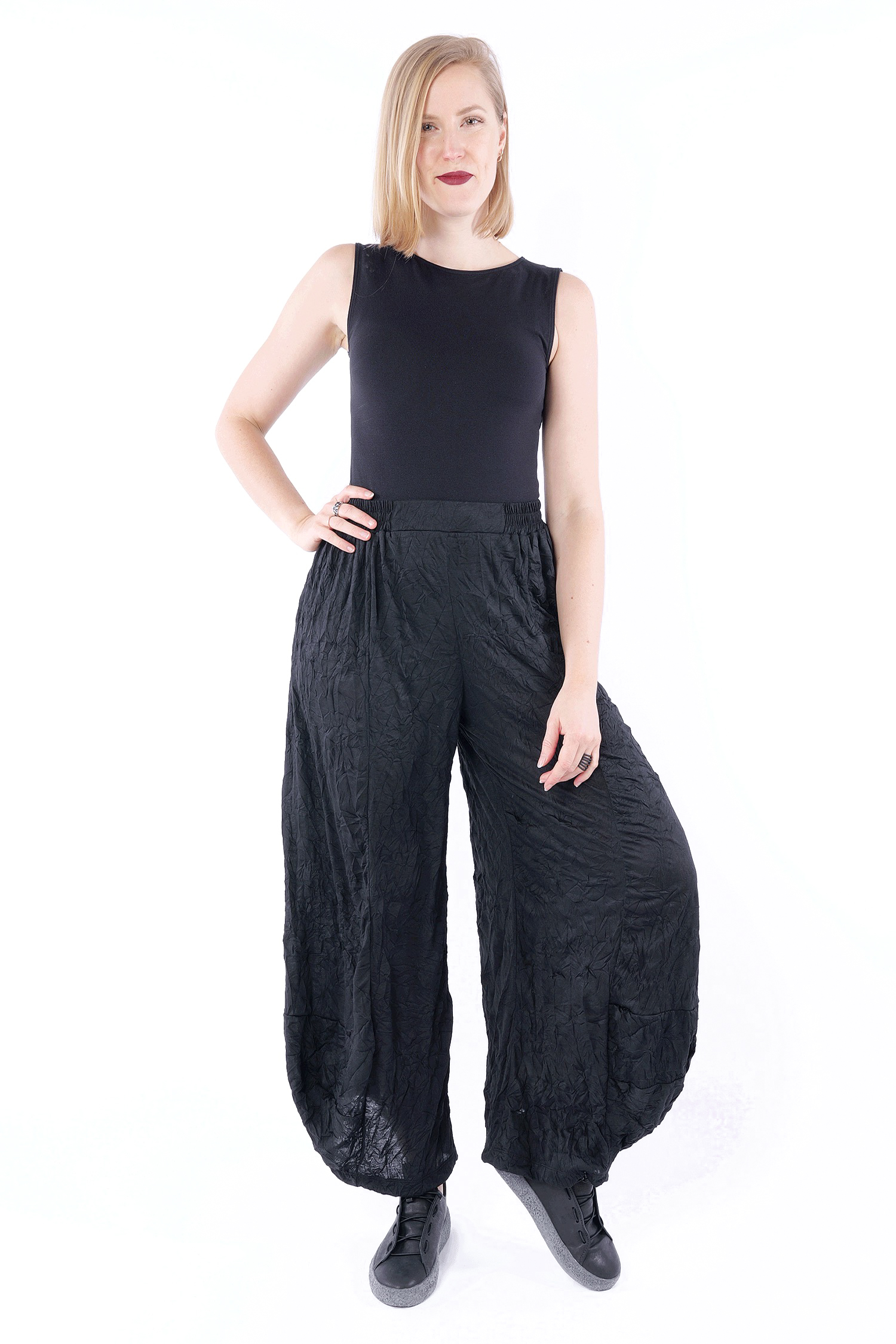 Knitter Hose - Schwarz - 26048 (2611060048)