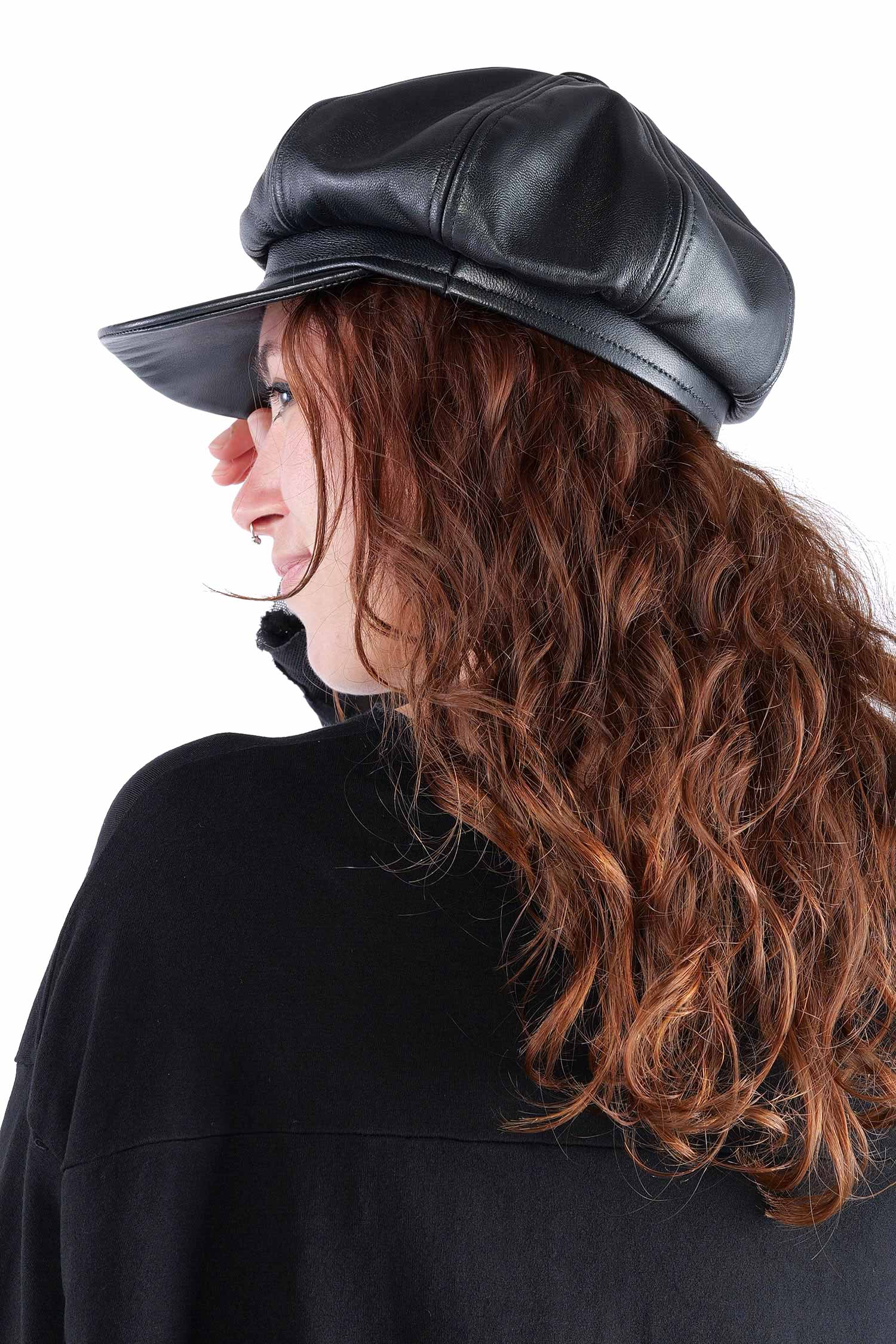 Balloon cap - Black - W5514