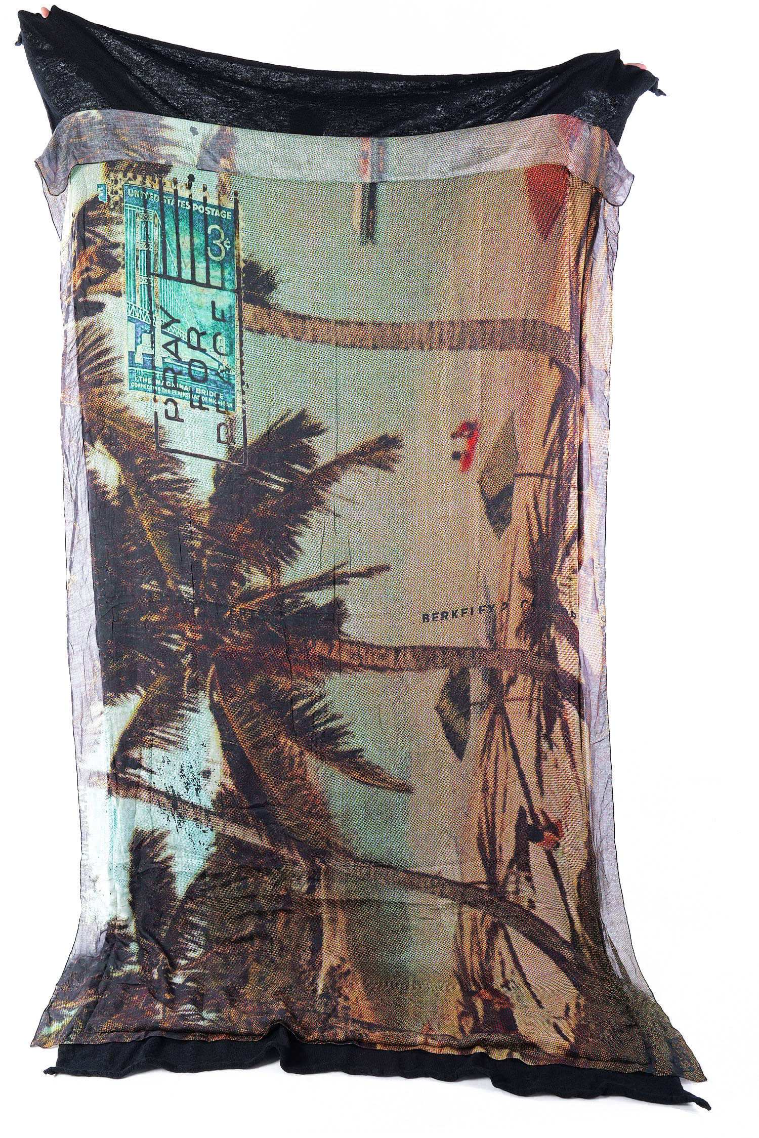 Strickschal - Schwarz - 2252807703