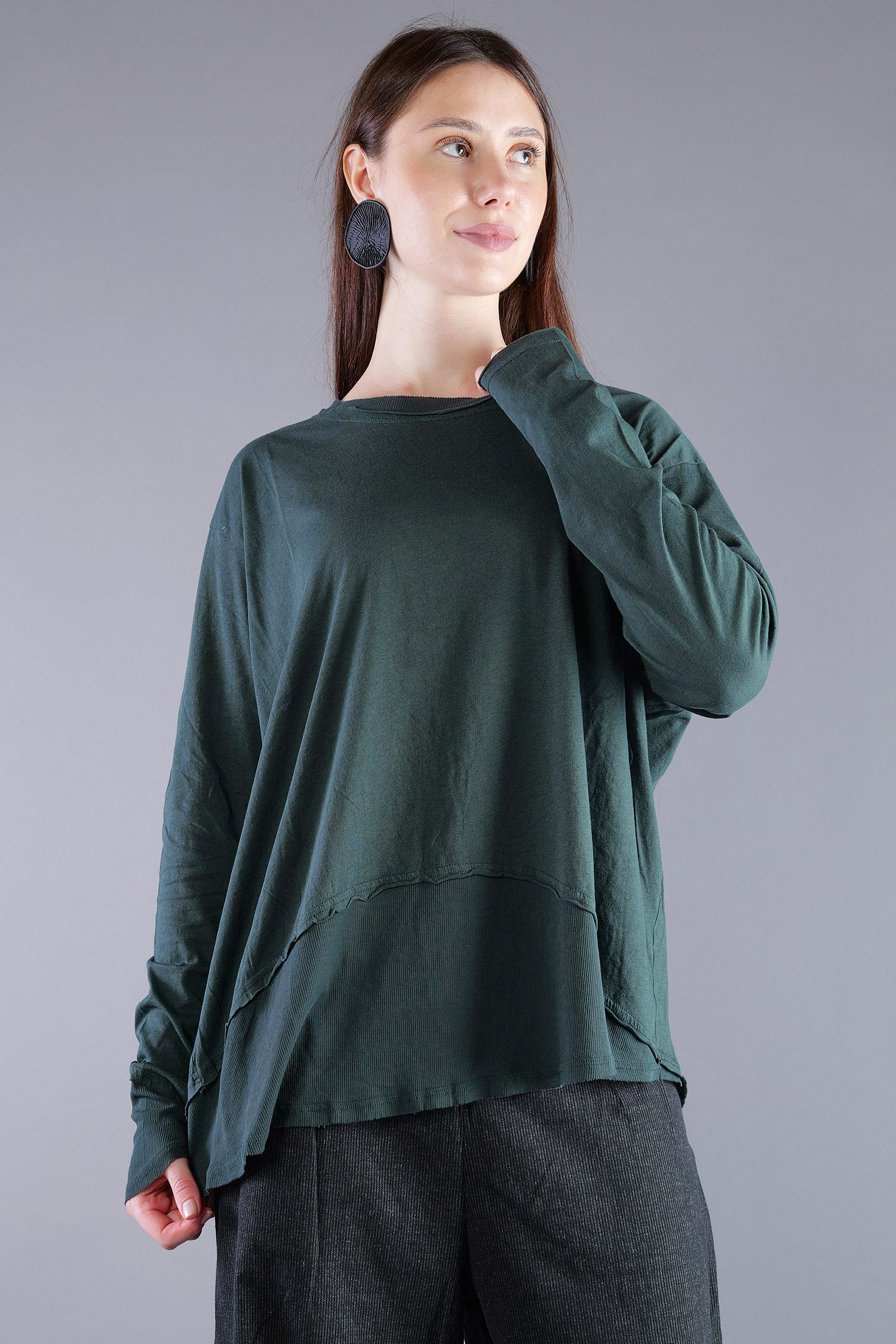 Oversize Shirt - Forest - 2263330502