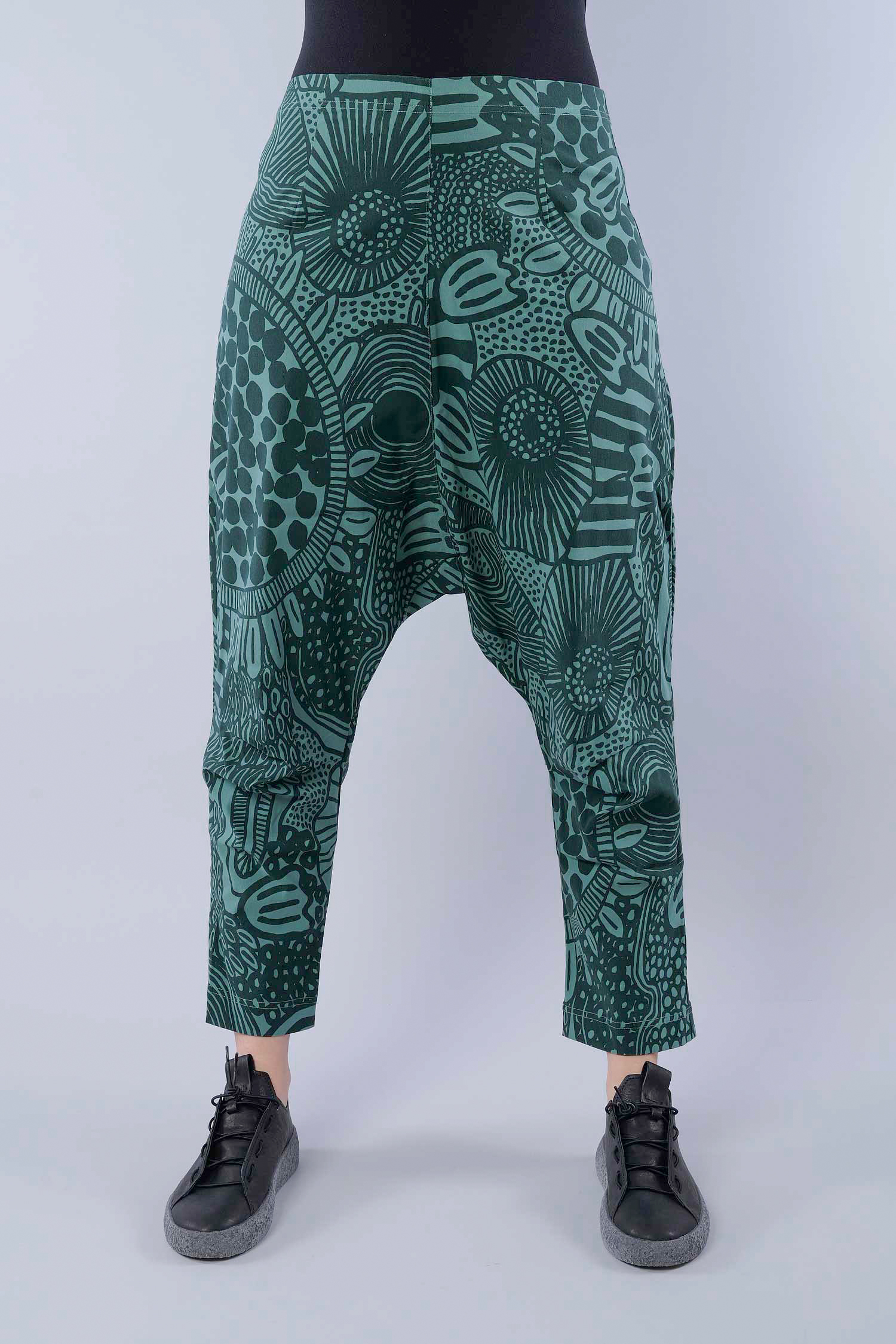 Stretch pants - Tree print - 1263440101