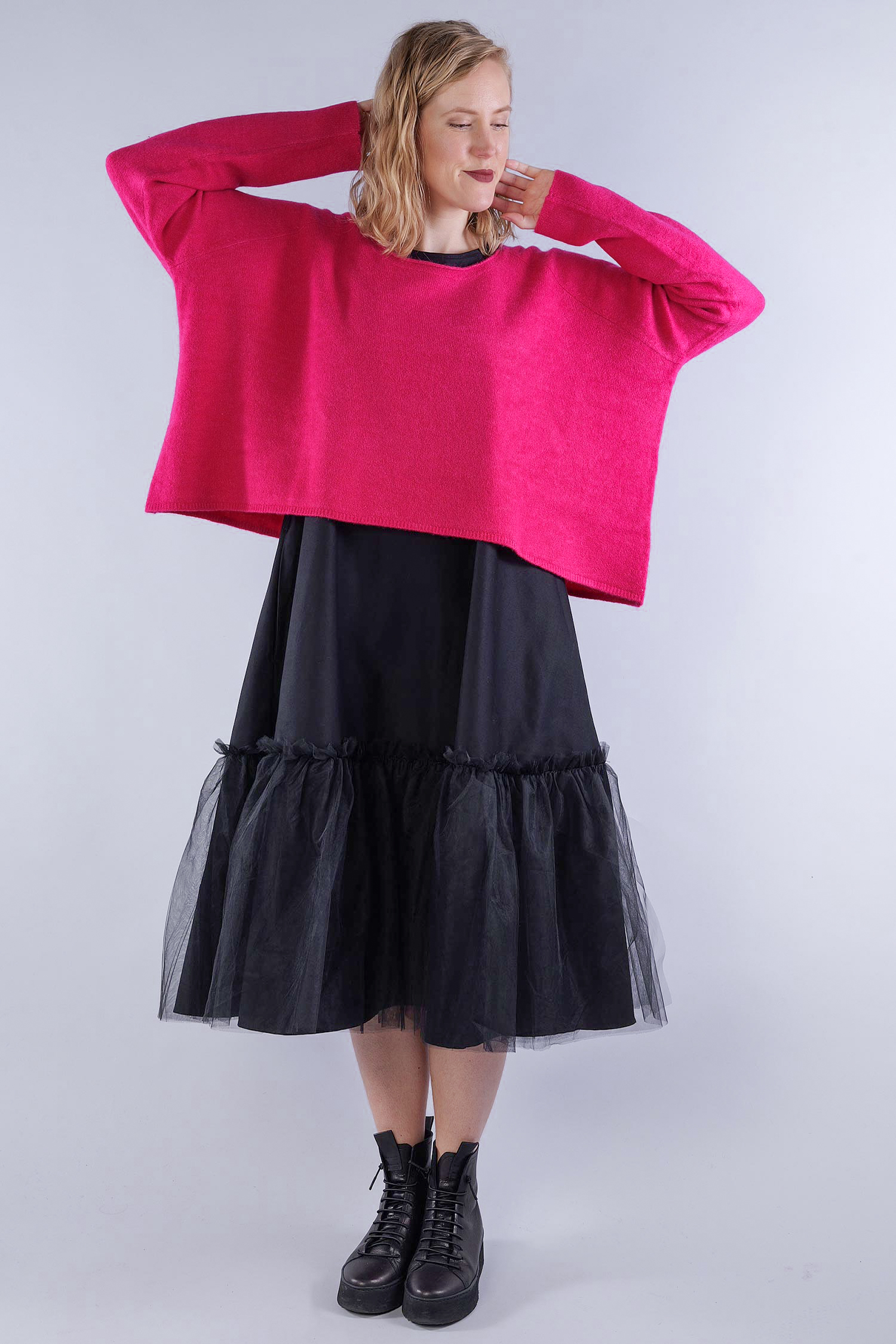 Kurzer Strickpullover - Lotus - 2253320703