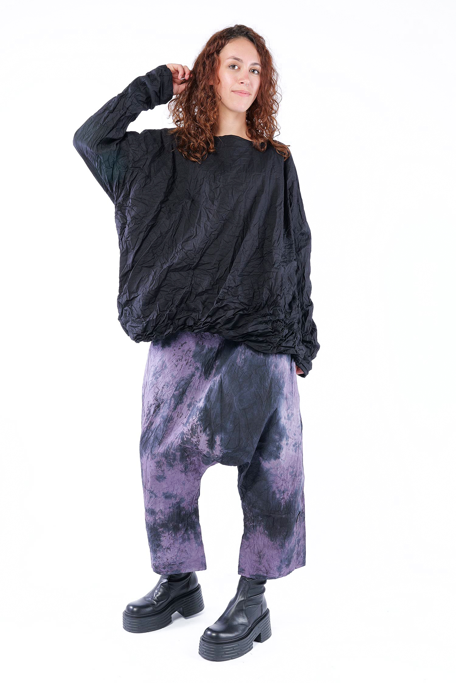 Oversize Pullover - Schwarz - Wundklar