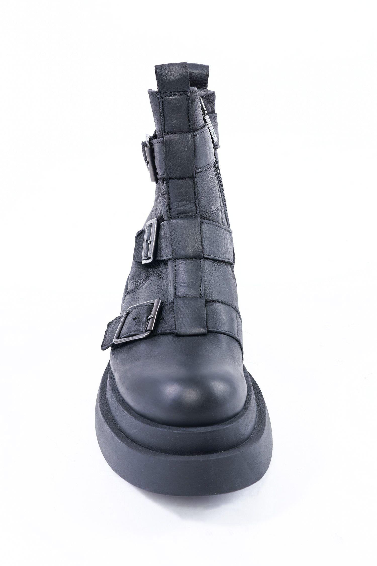 Leather boots - black - 8500