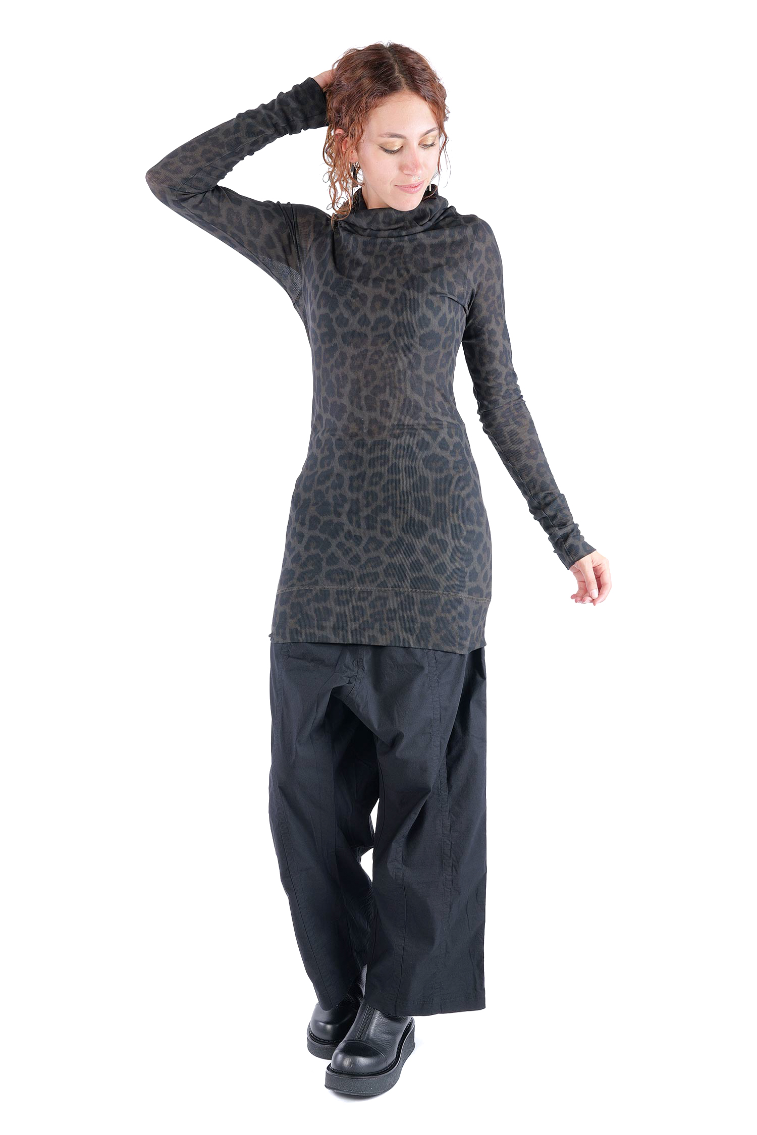 Rippjersey Longsleeve - Leo black cloud - 2261140504