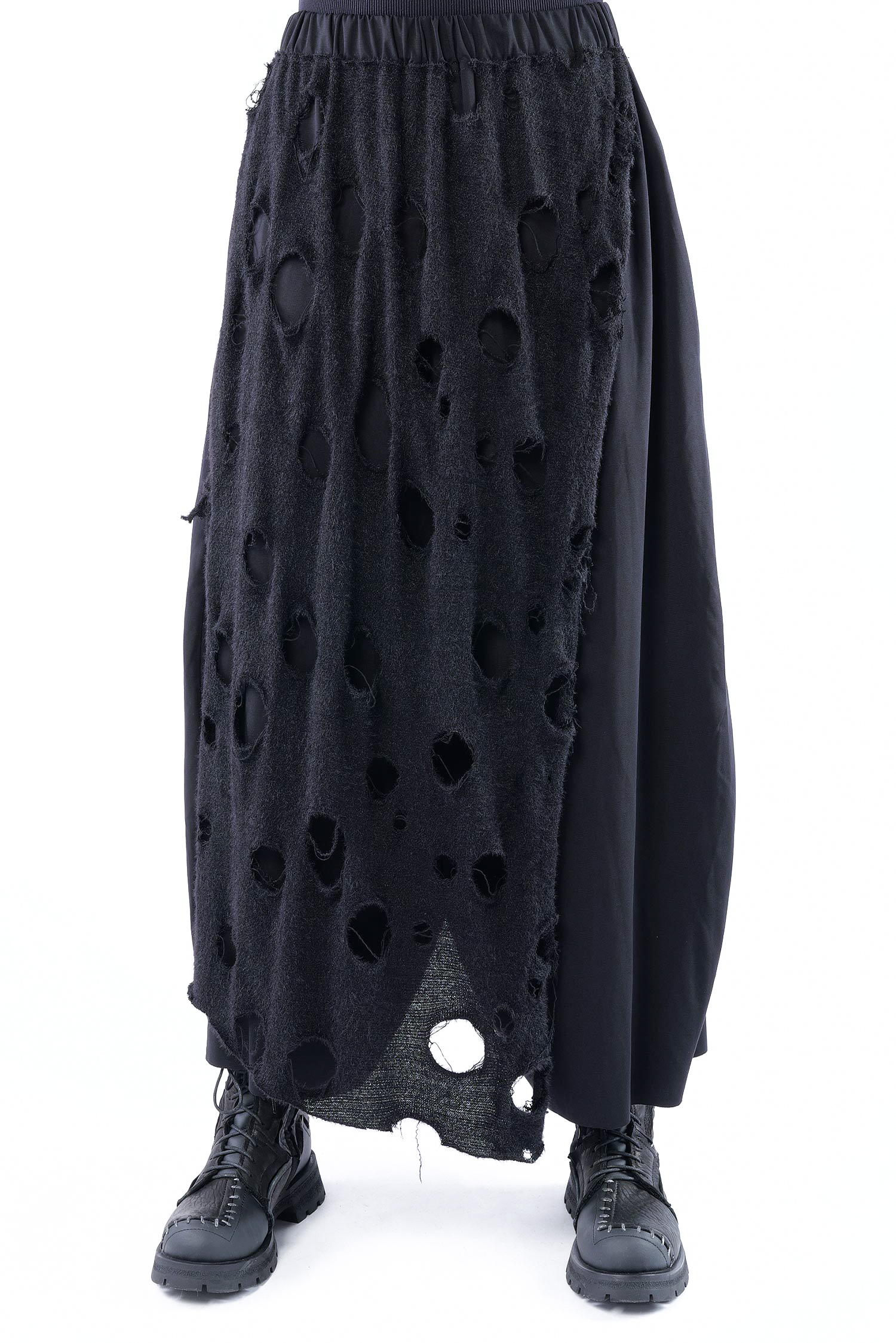 Weite Hose - Schwarz - M.Evangeline