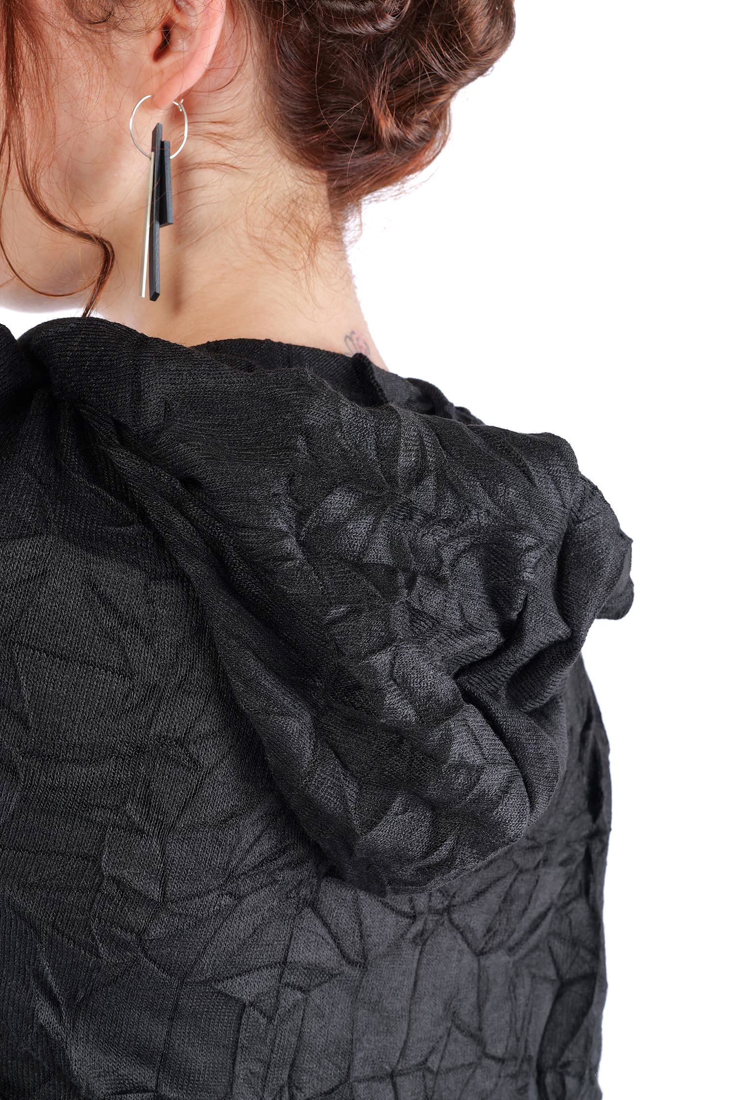 Long cardigan - Black - W5446