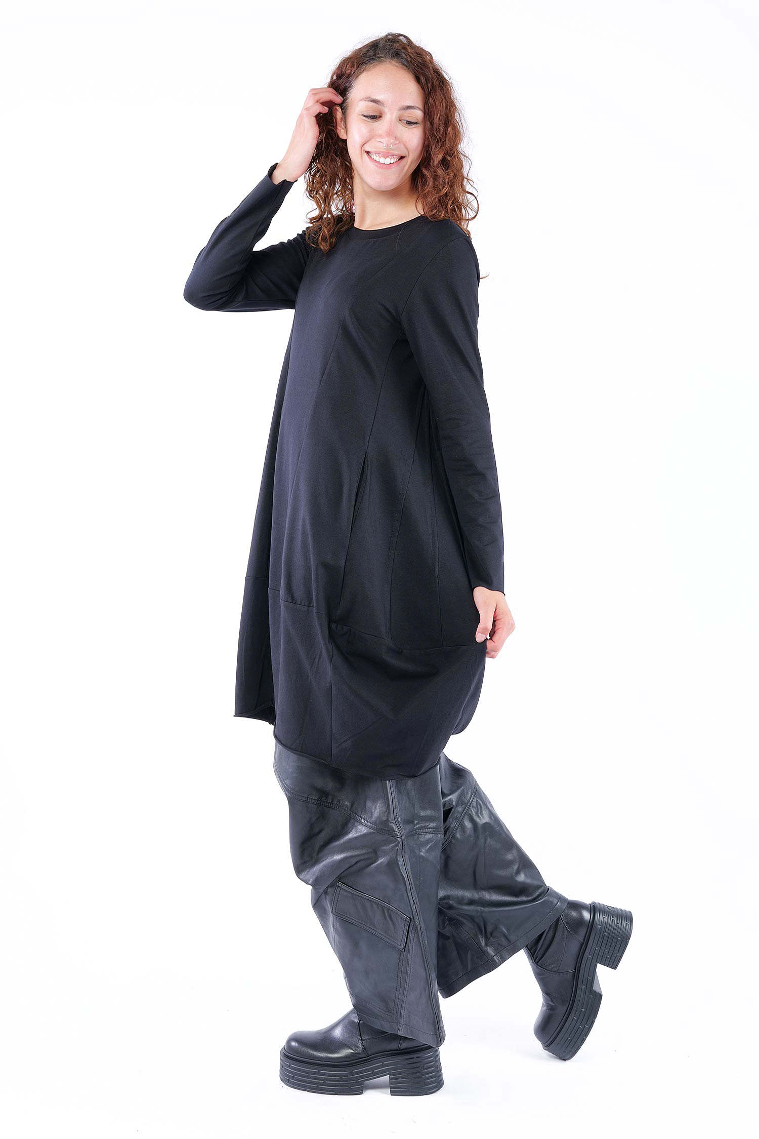 Tulpiger Pullover - Schwarz - 26.2-KHS208
