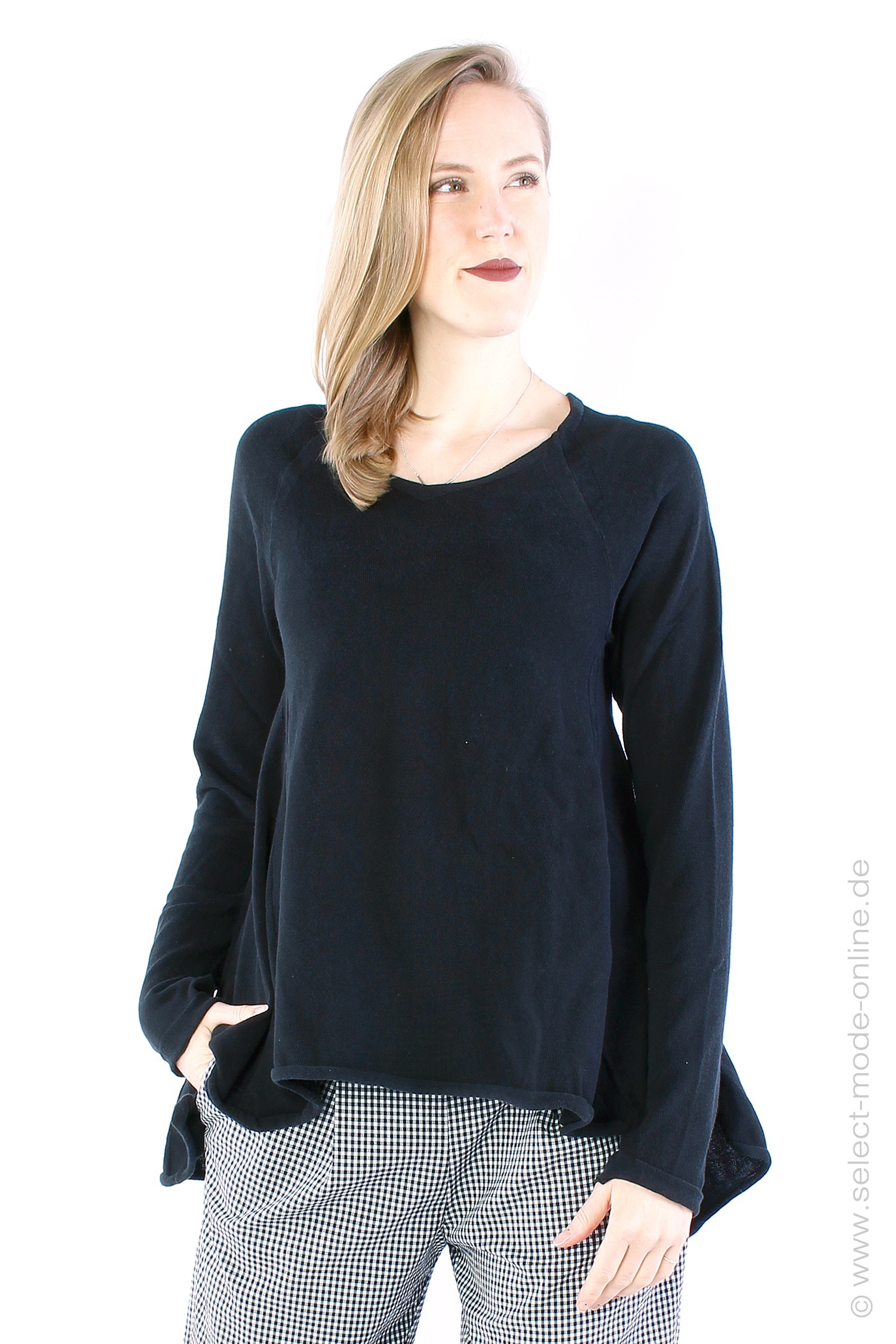 Knit pullover - black - 1232690701