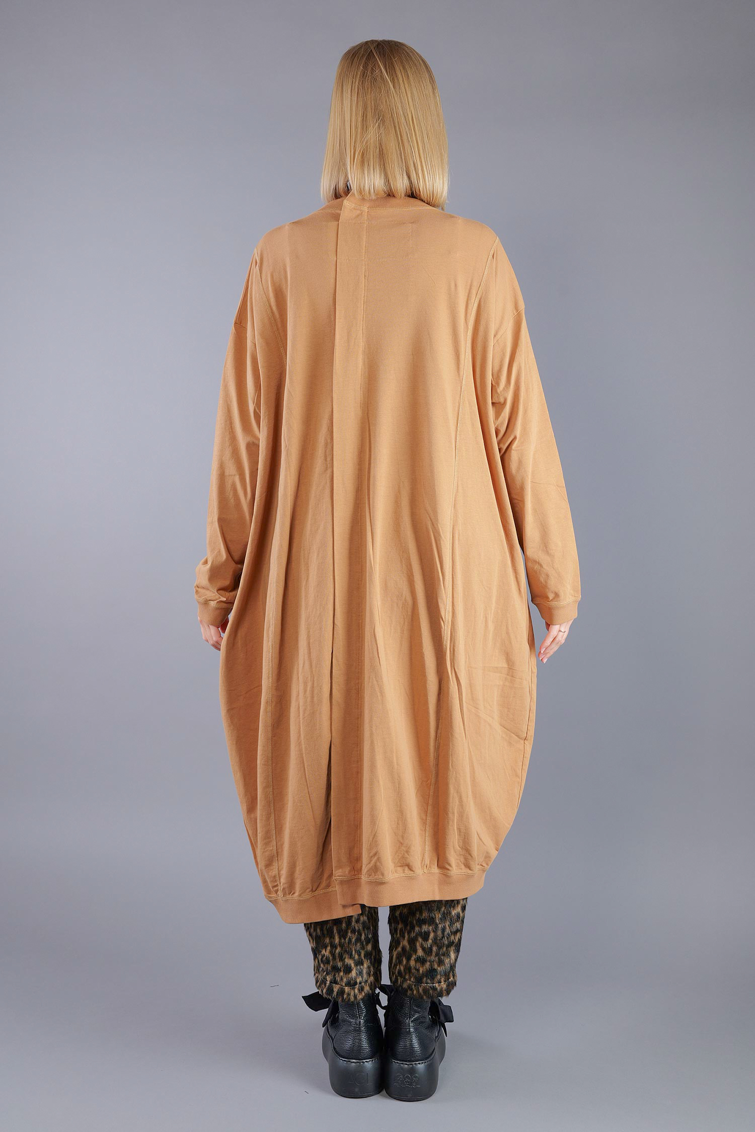 Jersey dress - Bronze - 2263260907