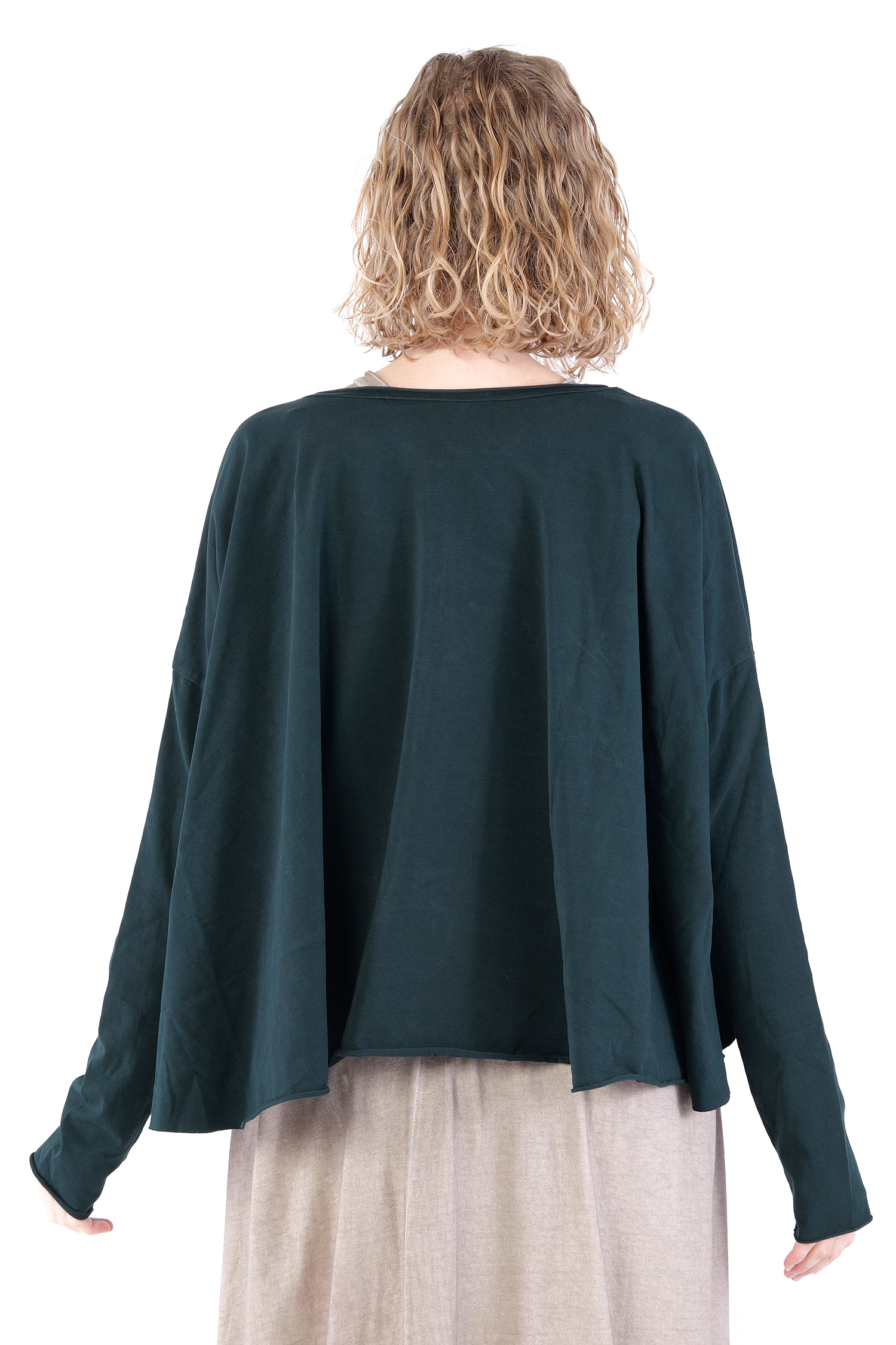 Oversize Jersey Jacke - Waldtanne - Soulviel